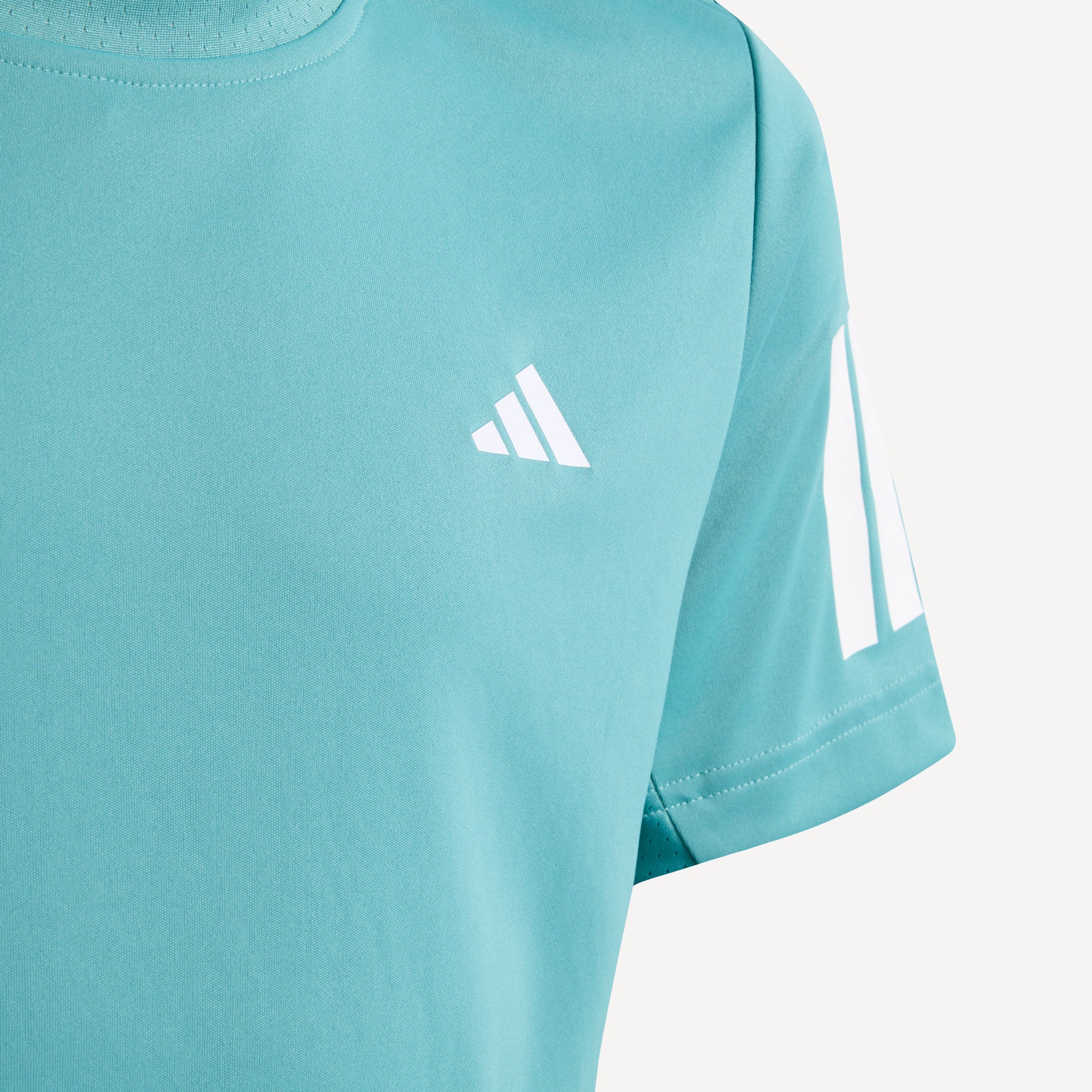 adidas Club Boys' 3-Stripes Tennis Shirt - Image 4