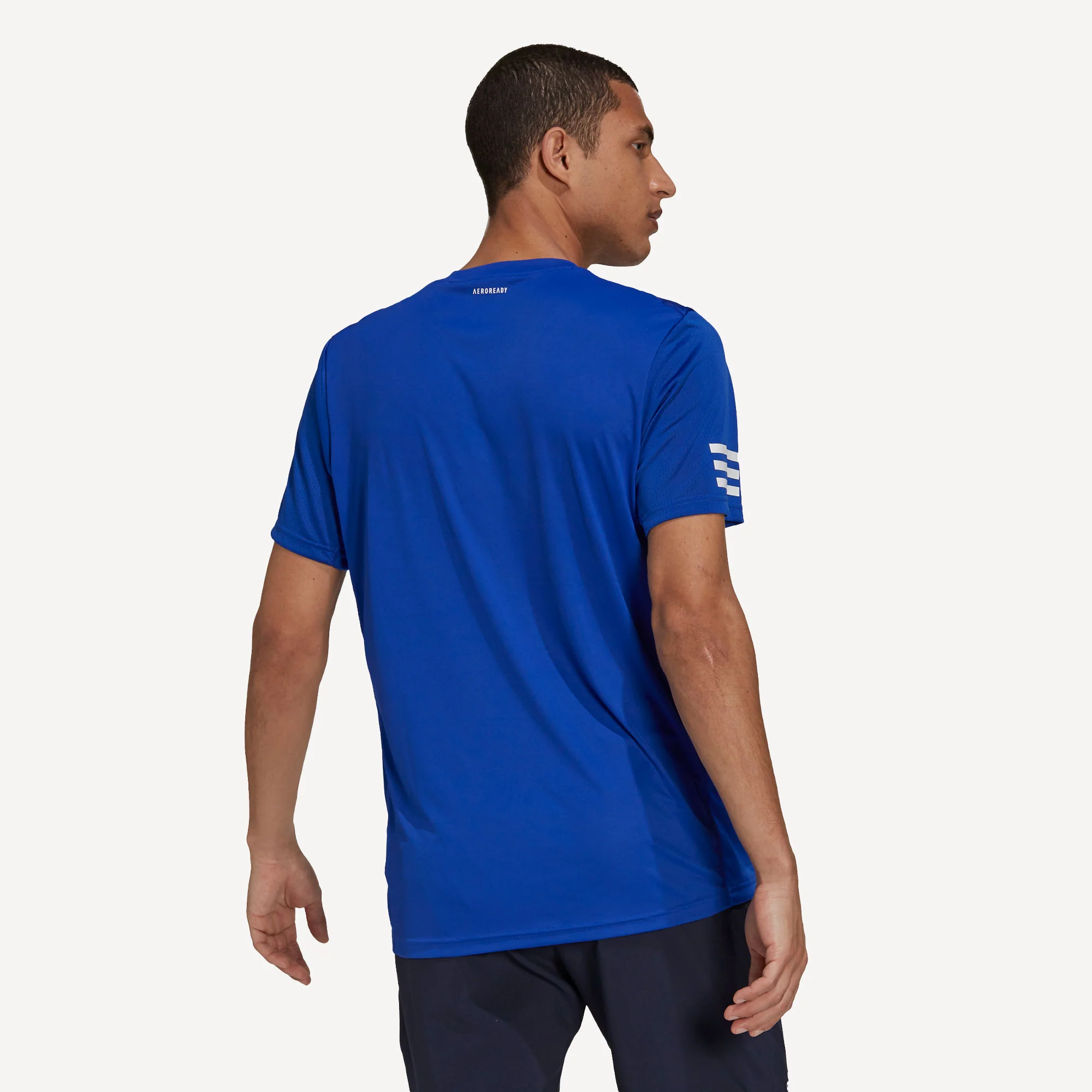adidas Club Men's 3-Stripe Tennis Shirt - Image 2
