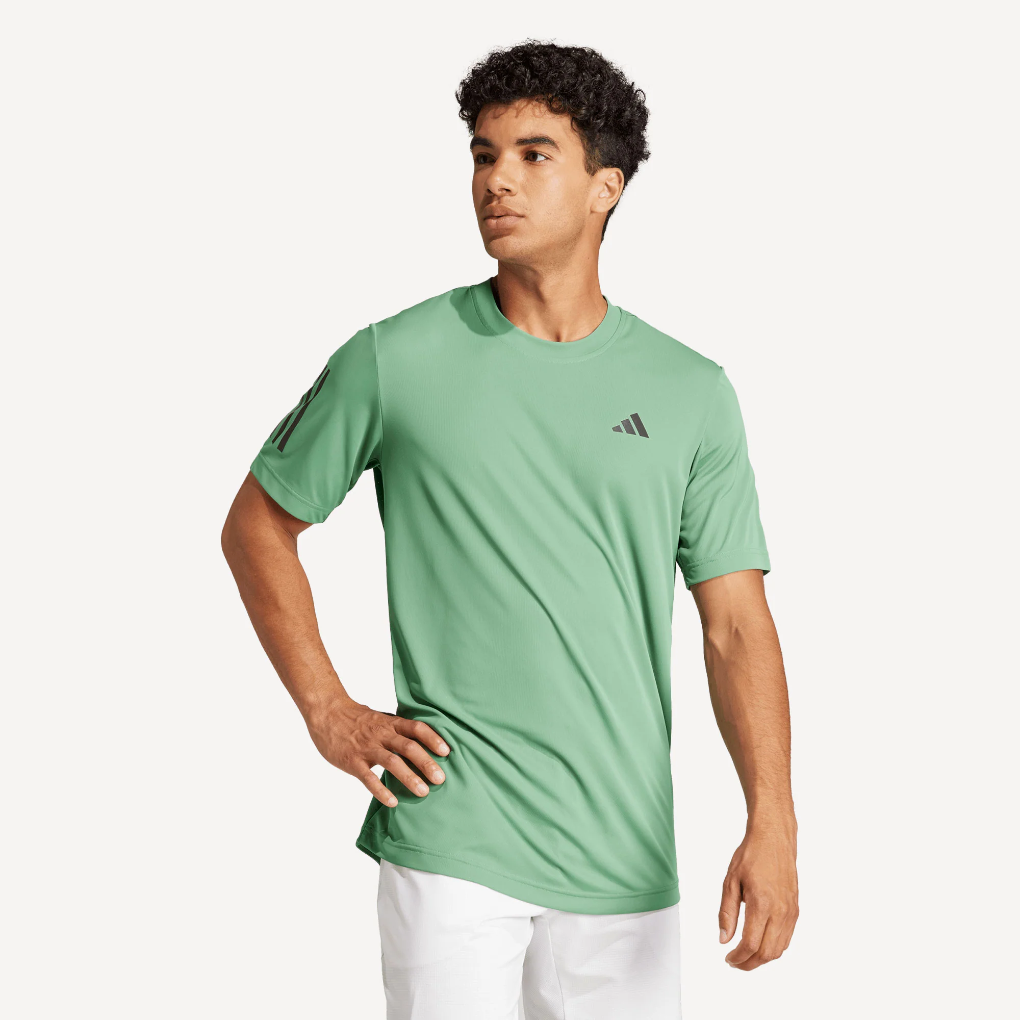 adidas Club Men's 3-Stripes Tennis Shirt - Image 3