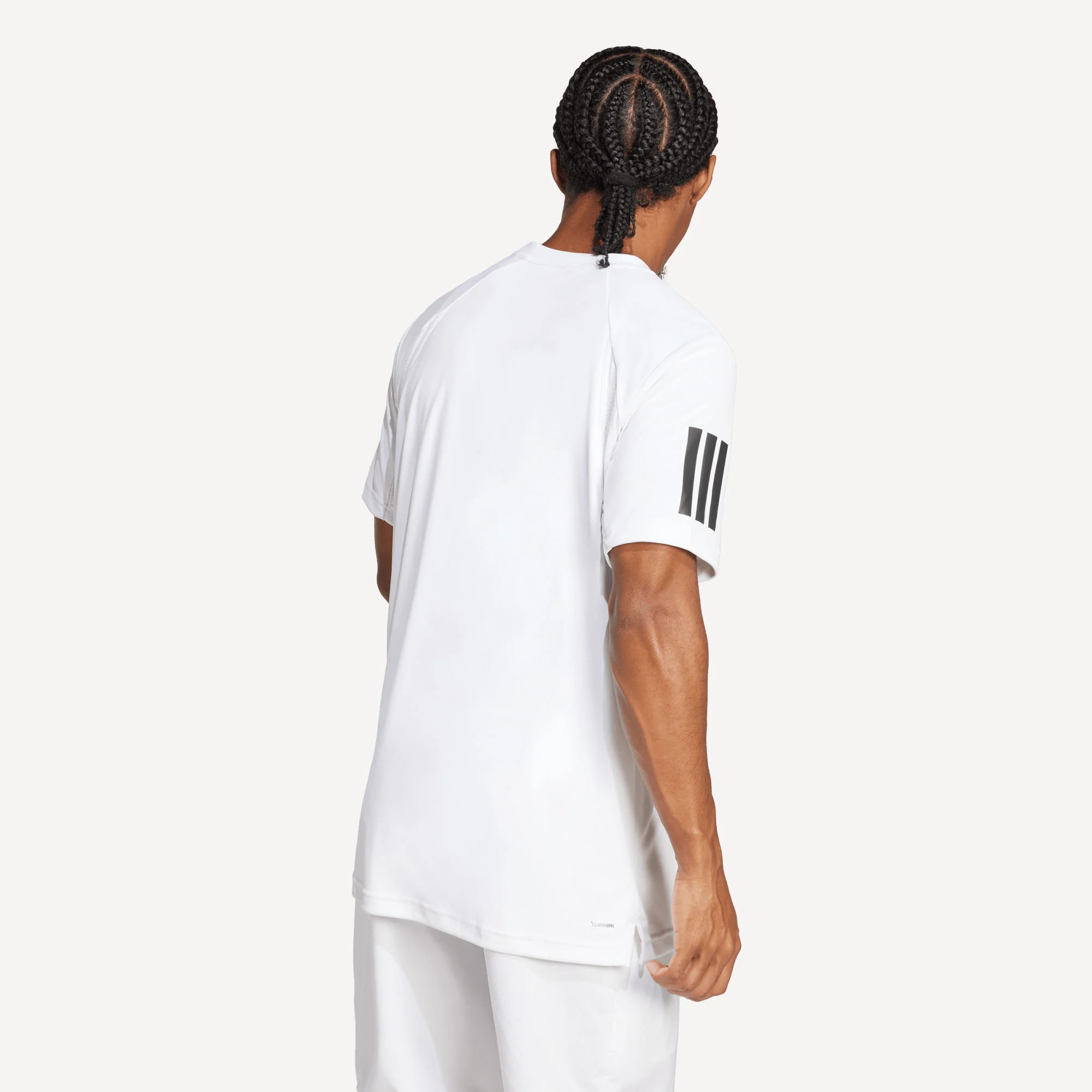 adidas Club Men's 3-Stripes Tennis Shirt - Image 2