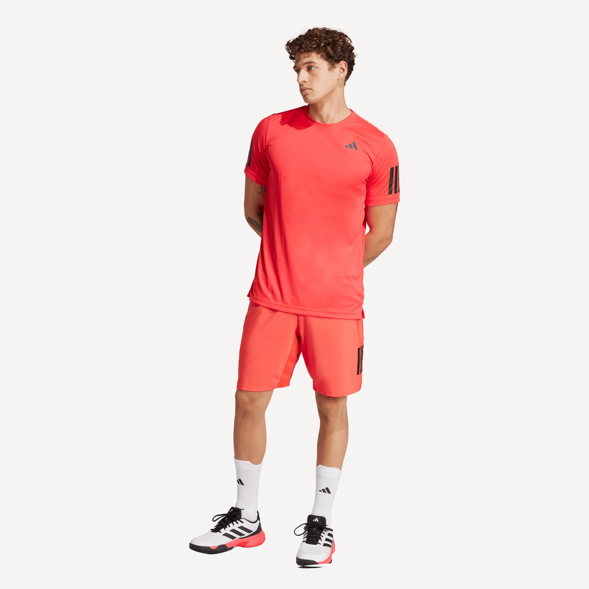 adidas Club Men's 3-Stripes Tennis Shirt - Image 4