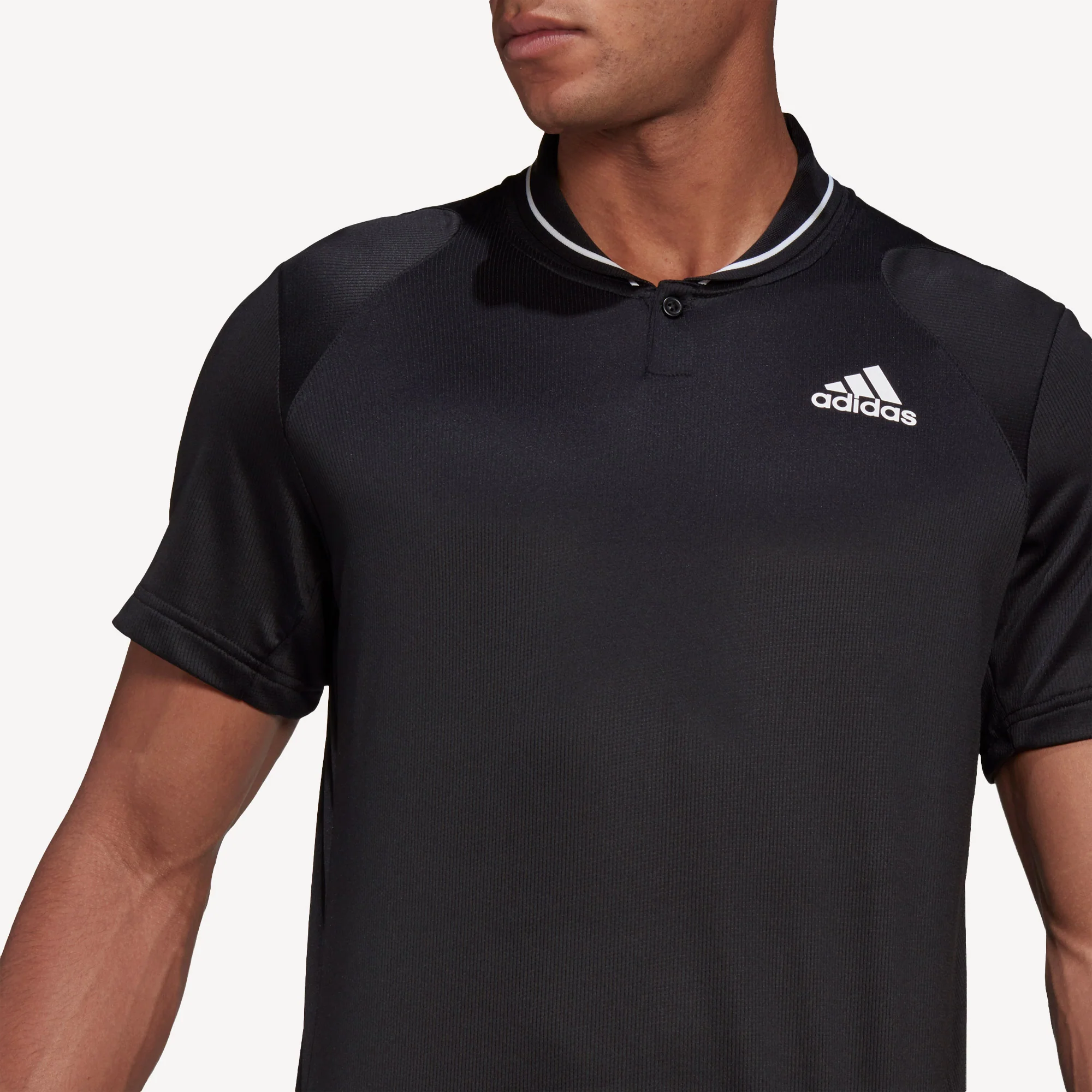 adidas Club Men's Rib Tennis Polo - Image 4