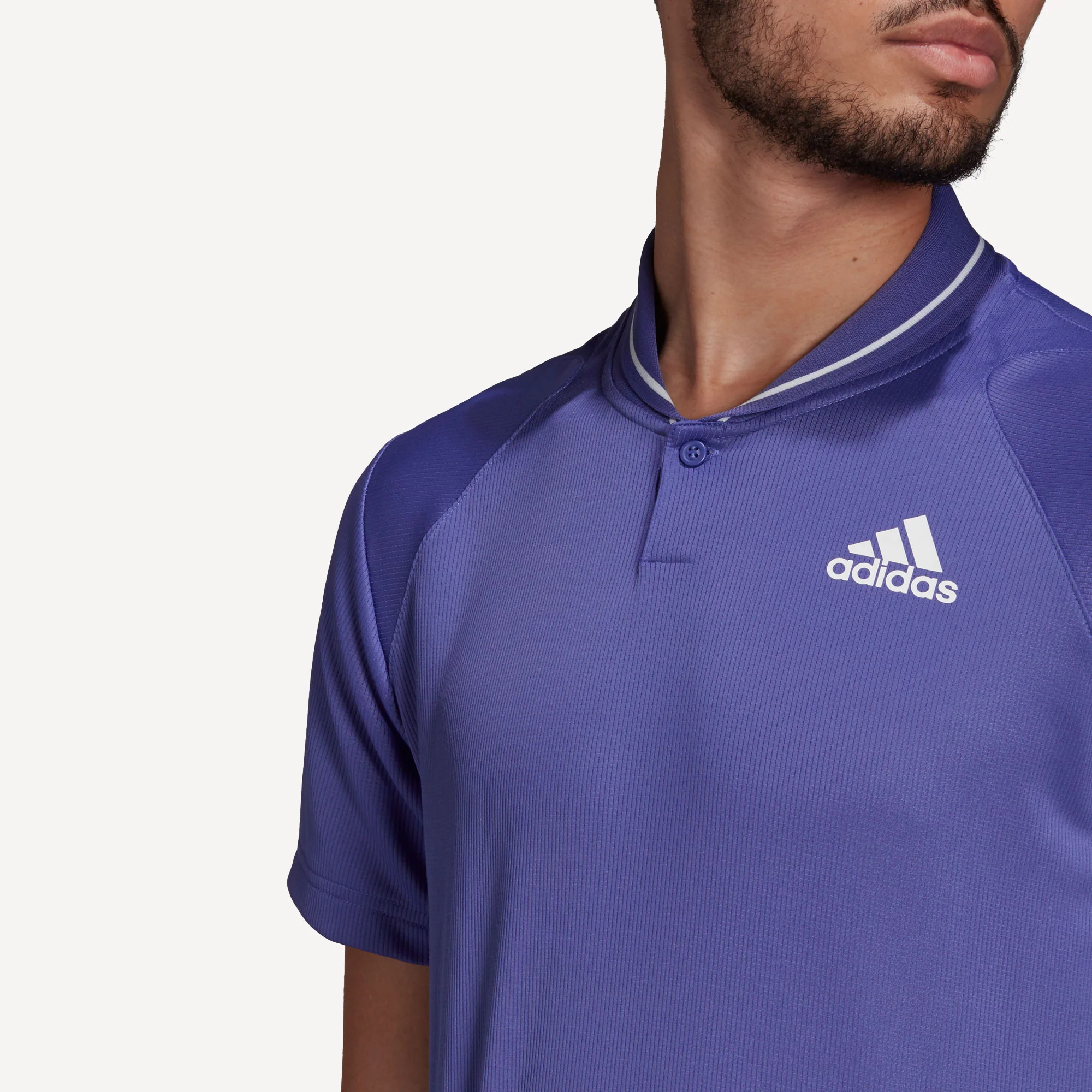 adidas Club Men's Rib Tennis Polo - Image 4