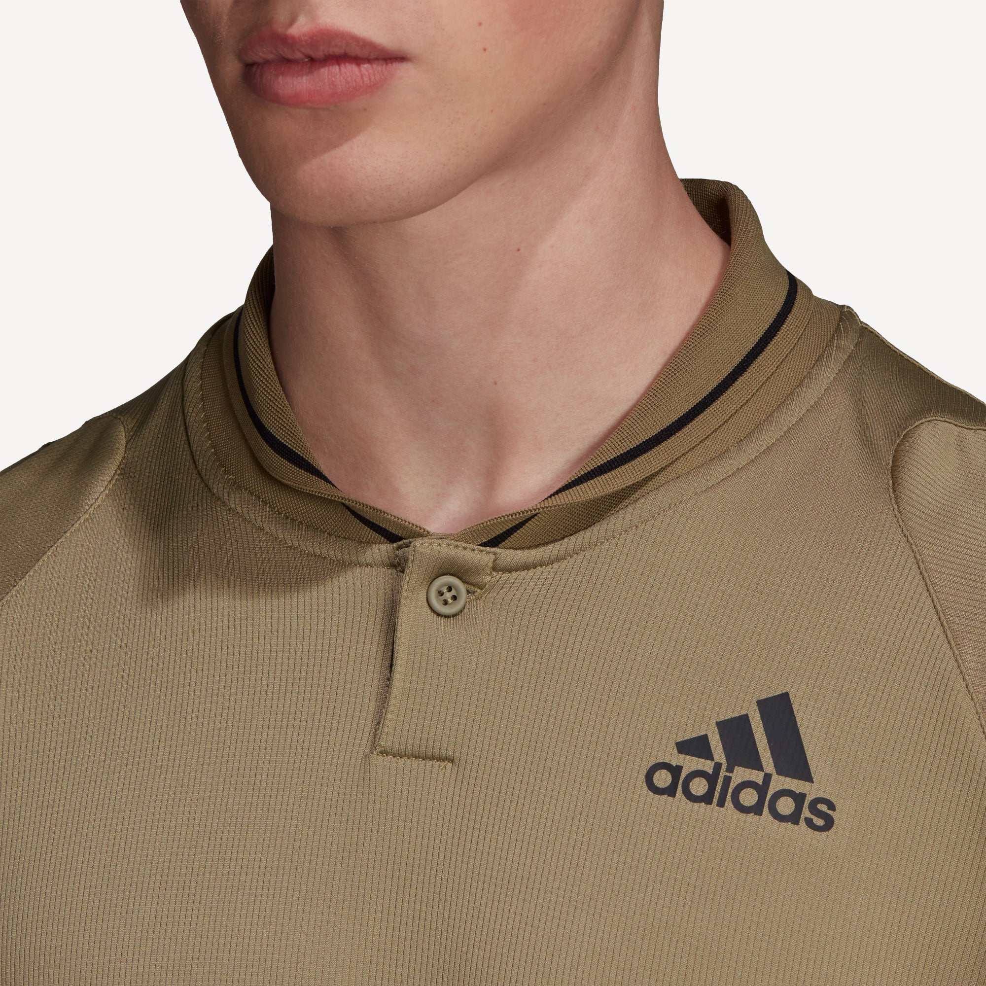adidas Club Men's Rib Tennis Polo - Image 4