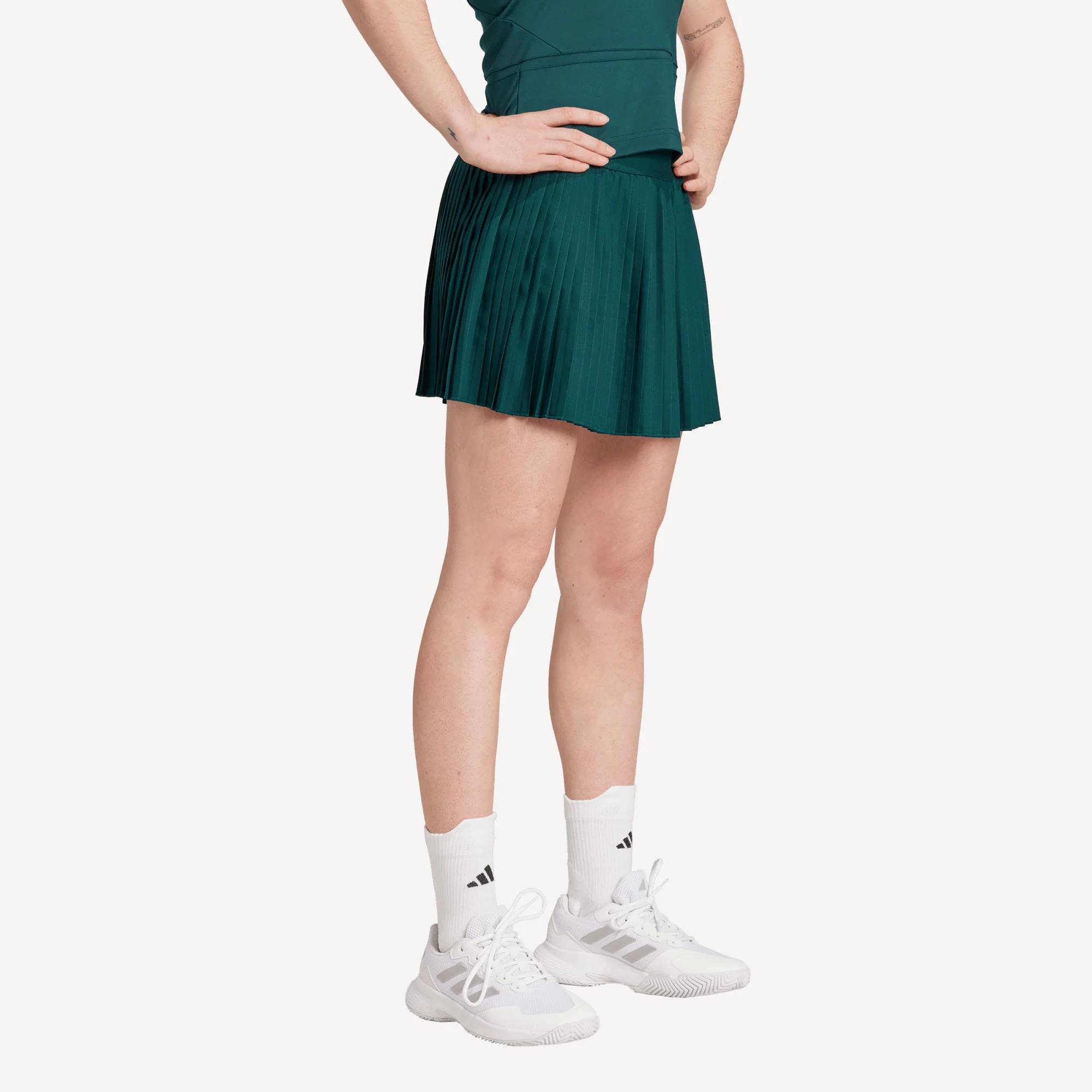adidas Club Women's Pleated Tennis Skirt - Image 3