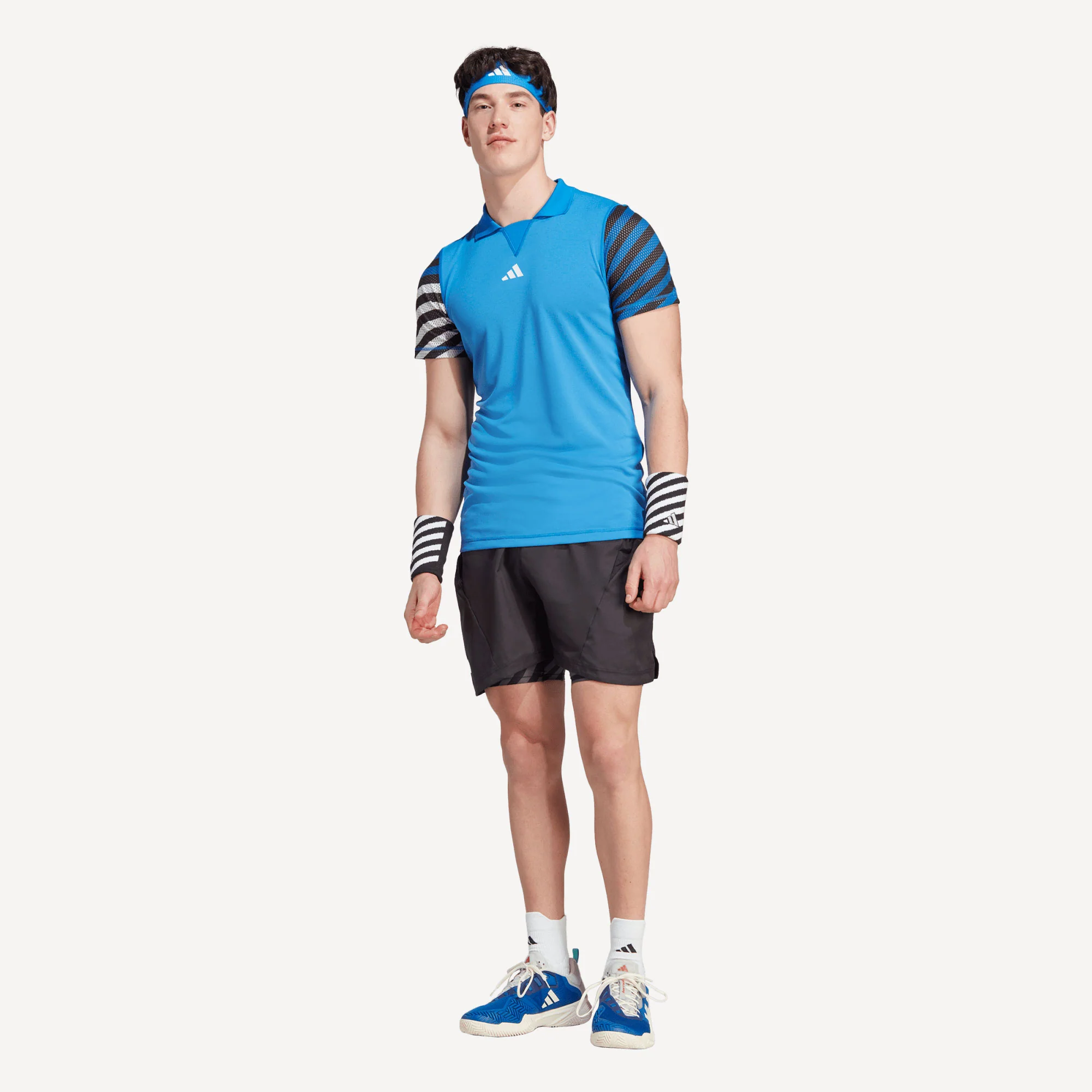 adidas Freelift New York Pro Men's Tennis Polo - Image 4
