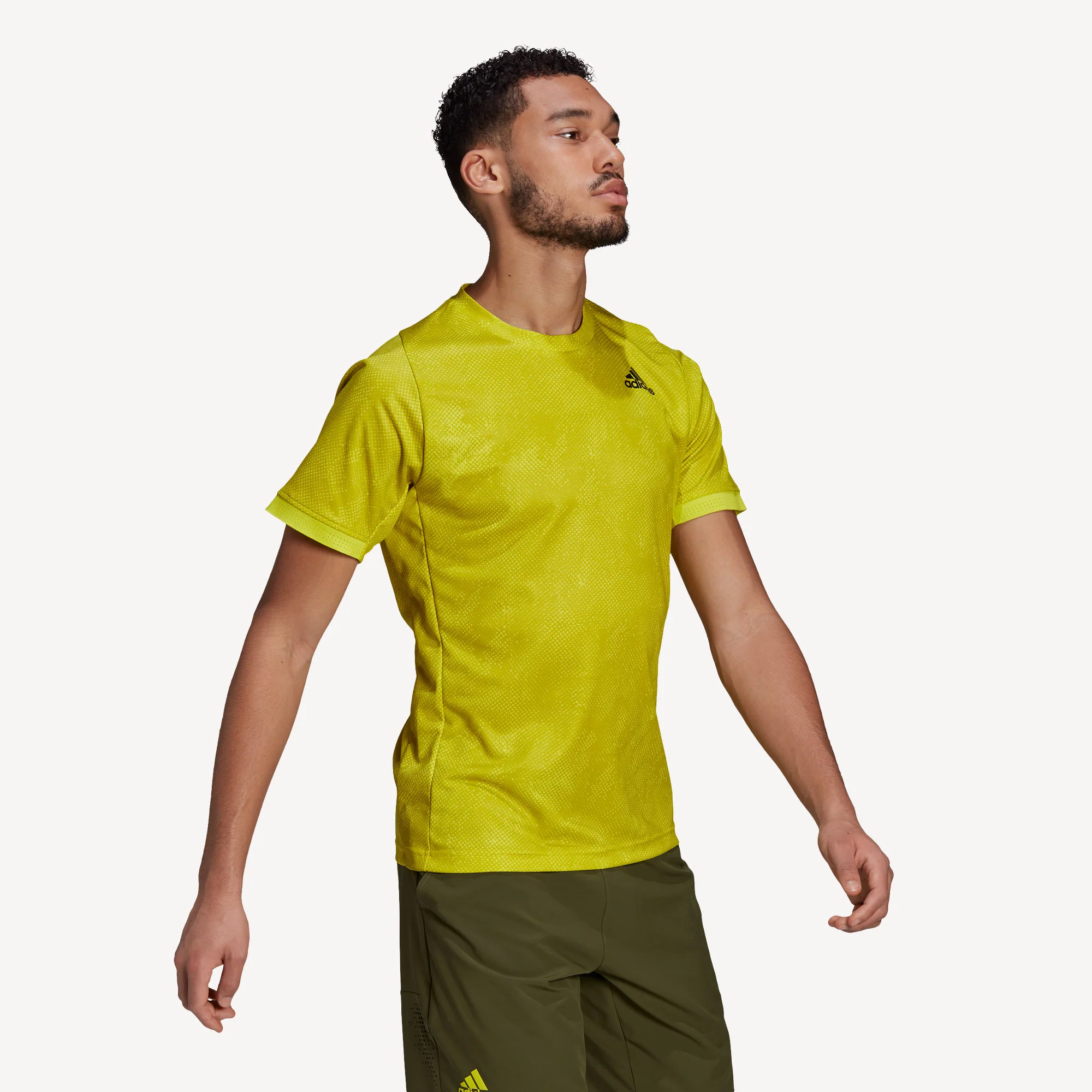 adidas Freelift Primeblue Men's Printed Tennis Shirt - Image 3