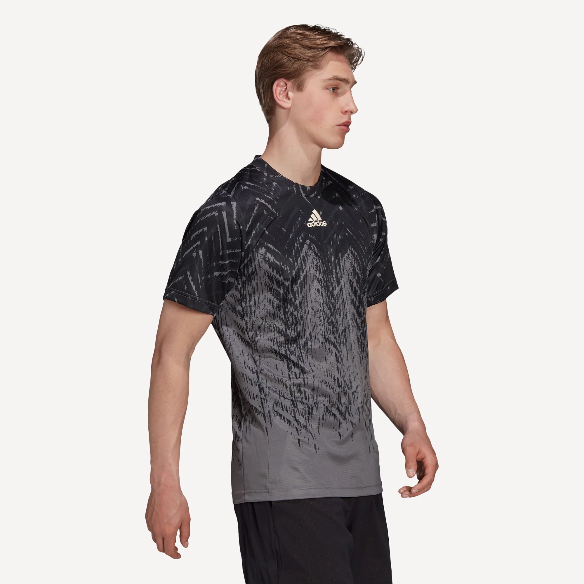 adidas Freelift Primeblue Men's Printed Tennis Shirt - Image 3