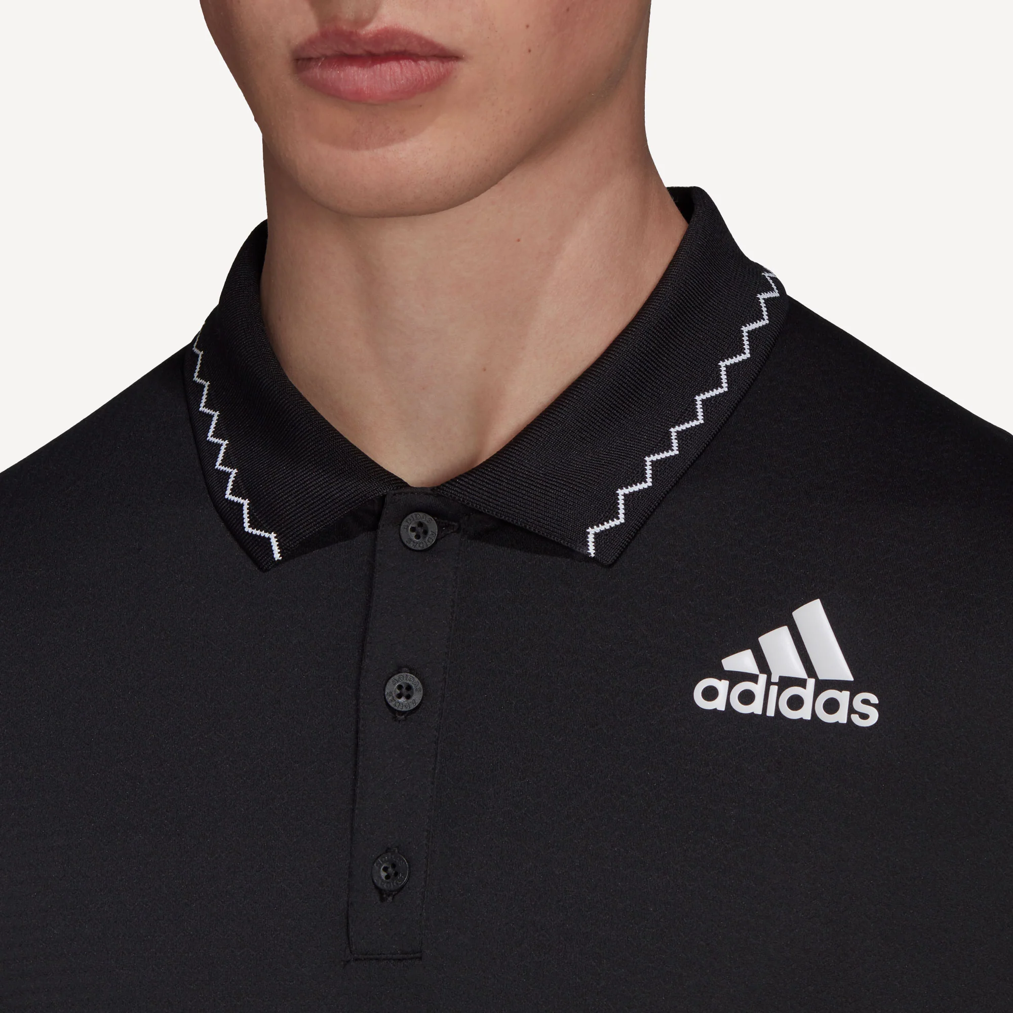 adidas Freelift Primeblue Men's Tennis Polo - Image 4