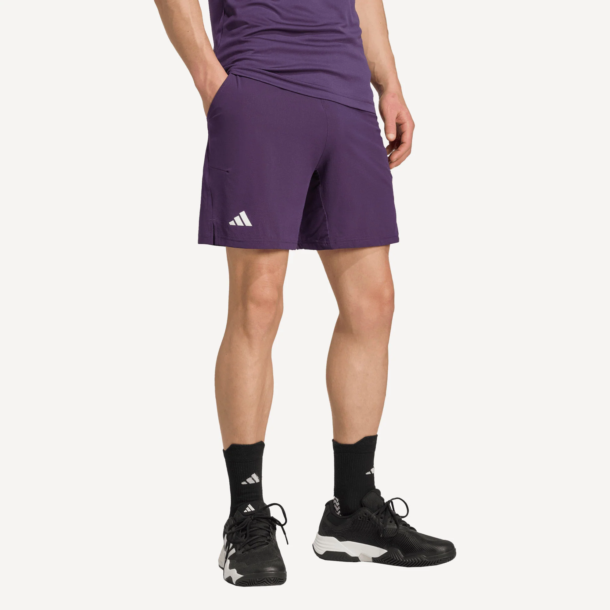 adidas Gameset Men's Ergo 7-Inch Tennis Shorts - Image 3