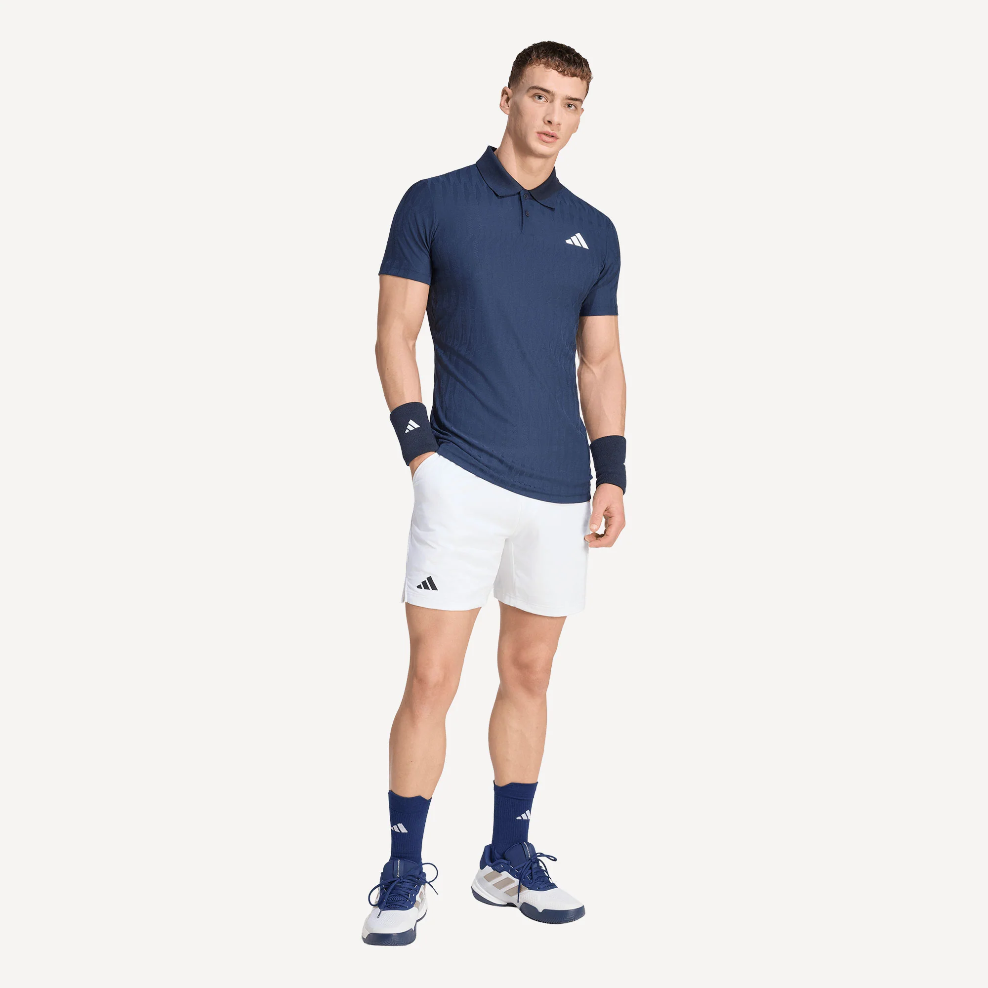 adidas Gameset Men's Freelift Tennis Polo - Image 3