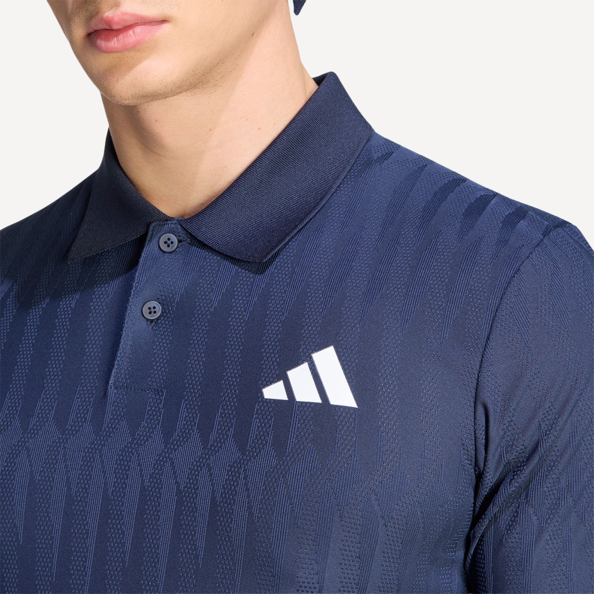 adidas Gameset Men's Freelift Tennis Polo - Image 4