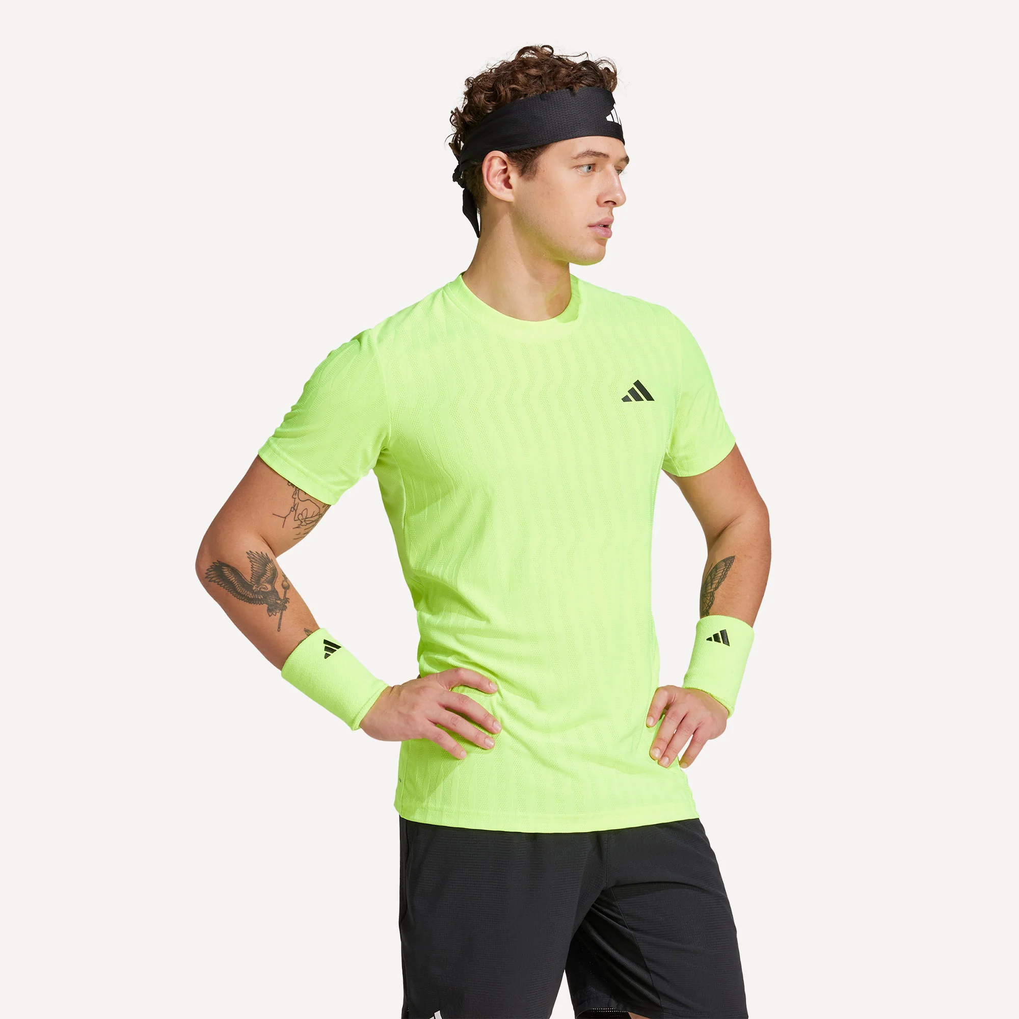 adidas Gameset Men's Freelift Tennis Shirt - Image 3