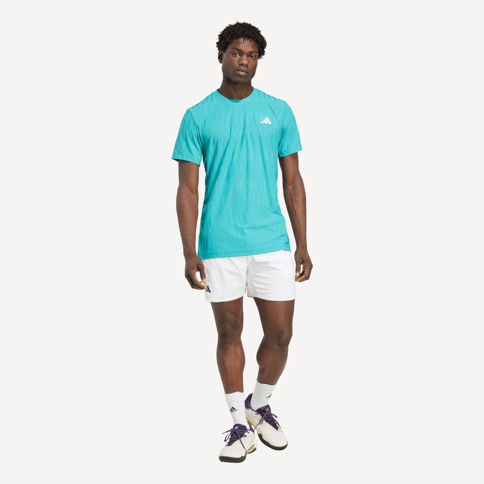 adidas Gameset Men's Freelift Tennis Shirt - Image 4