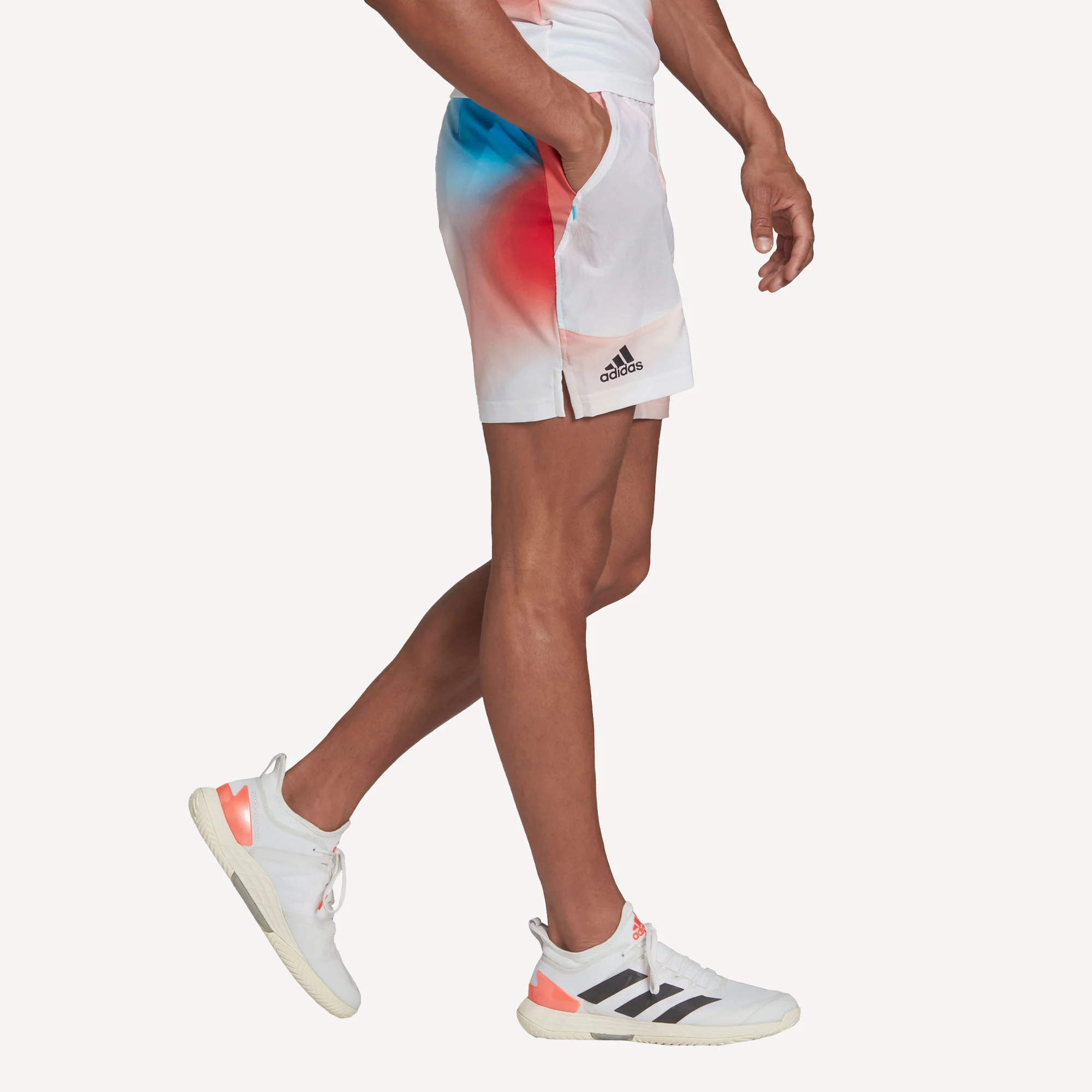 adidas Melbourne Men's Printed 7-Inch Tennis Shorts - Image 3