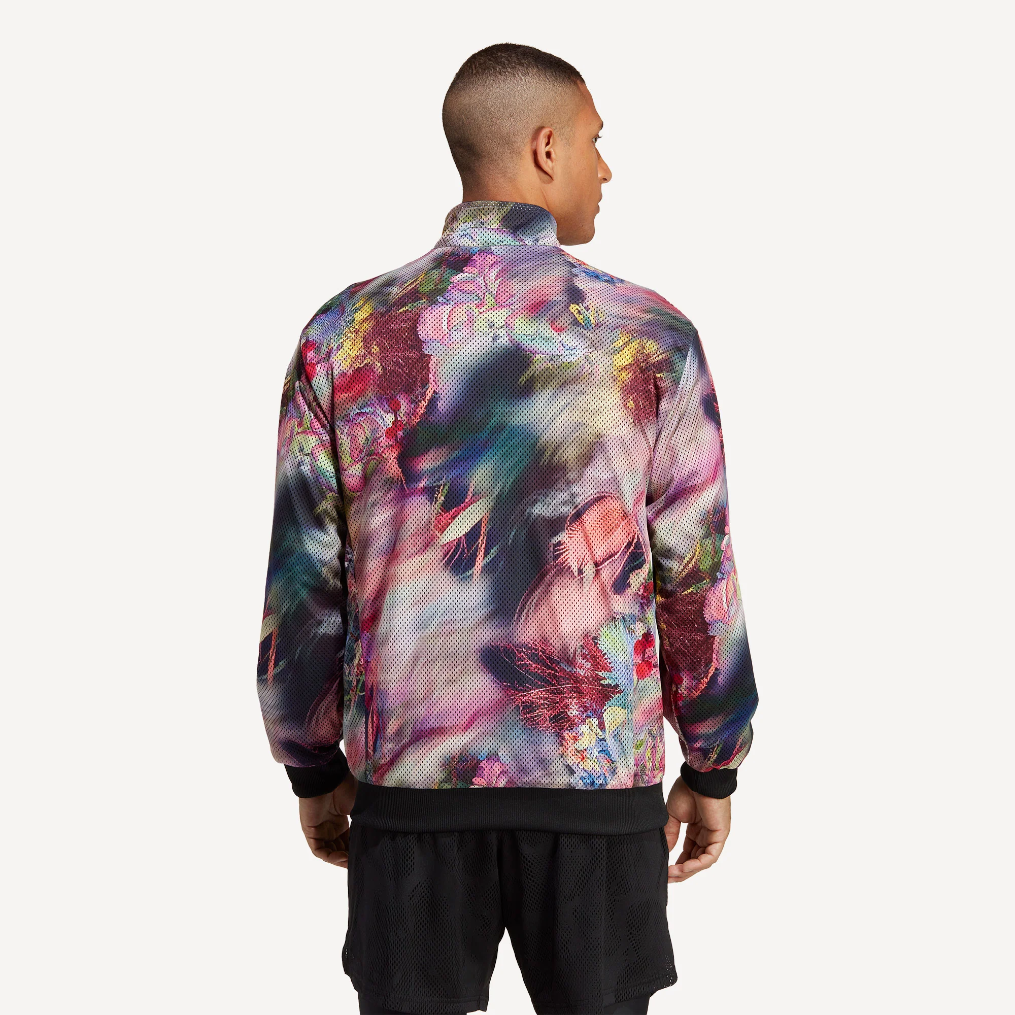 adidas Melbourne Men's Reversible Stretch Woven Tennis Jacket - Image 2