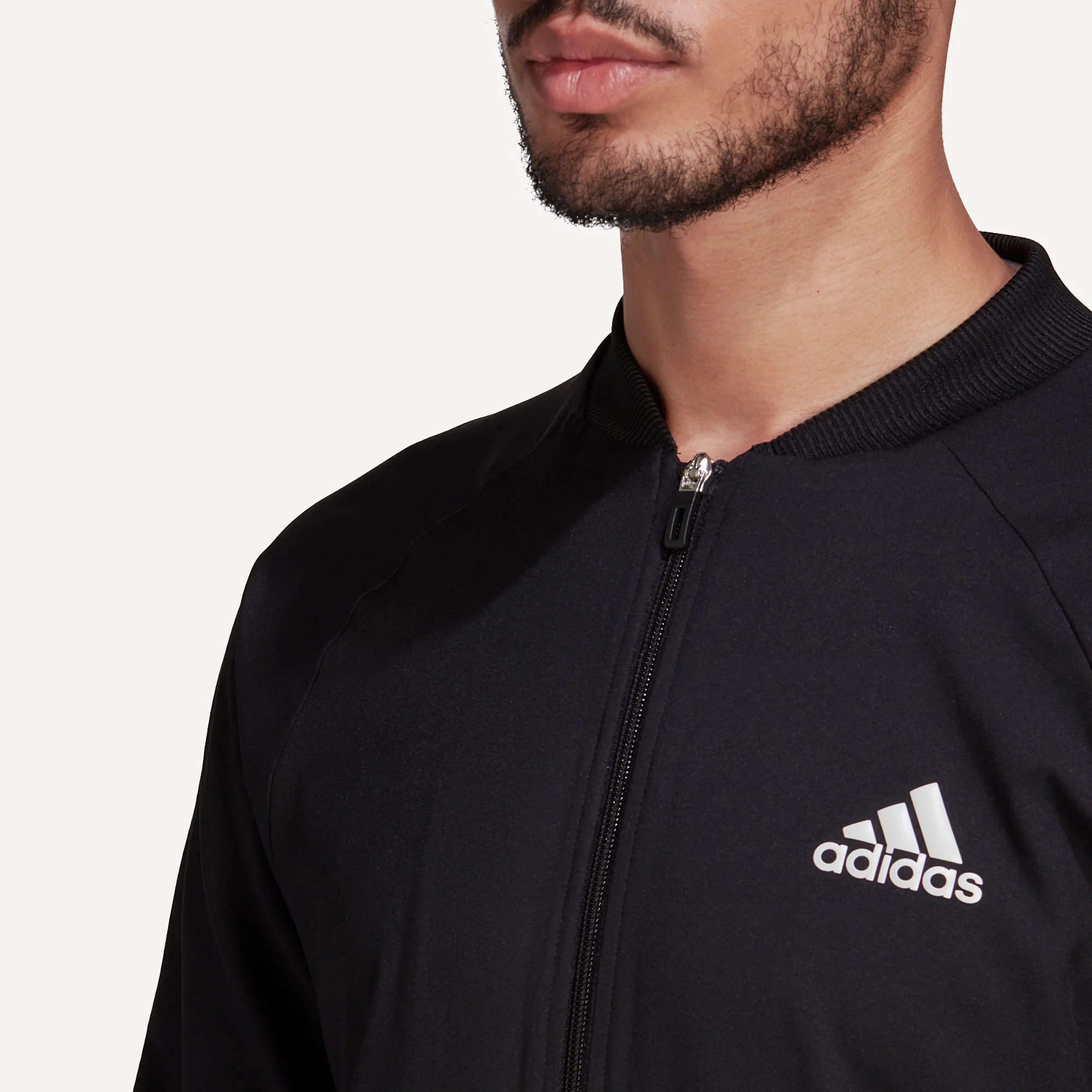 adidas Melbourne Men's Stretch Woven Tennis Jacket - Image 5
