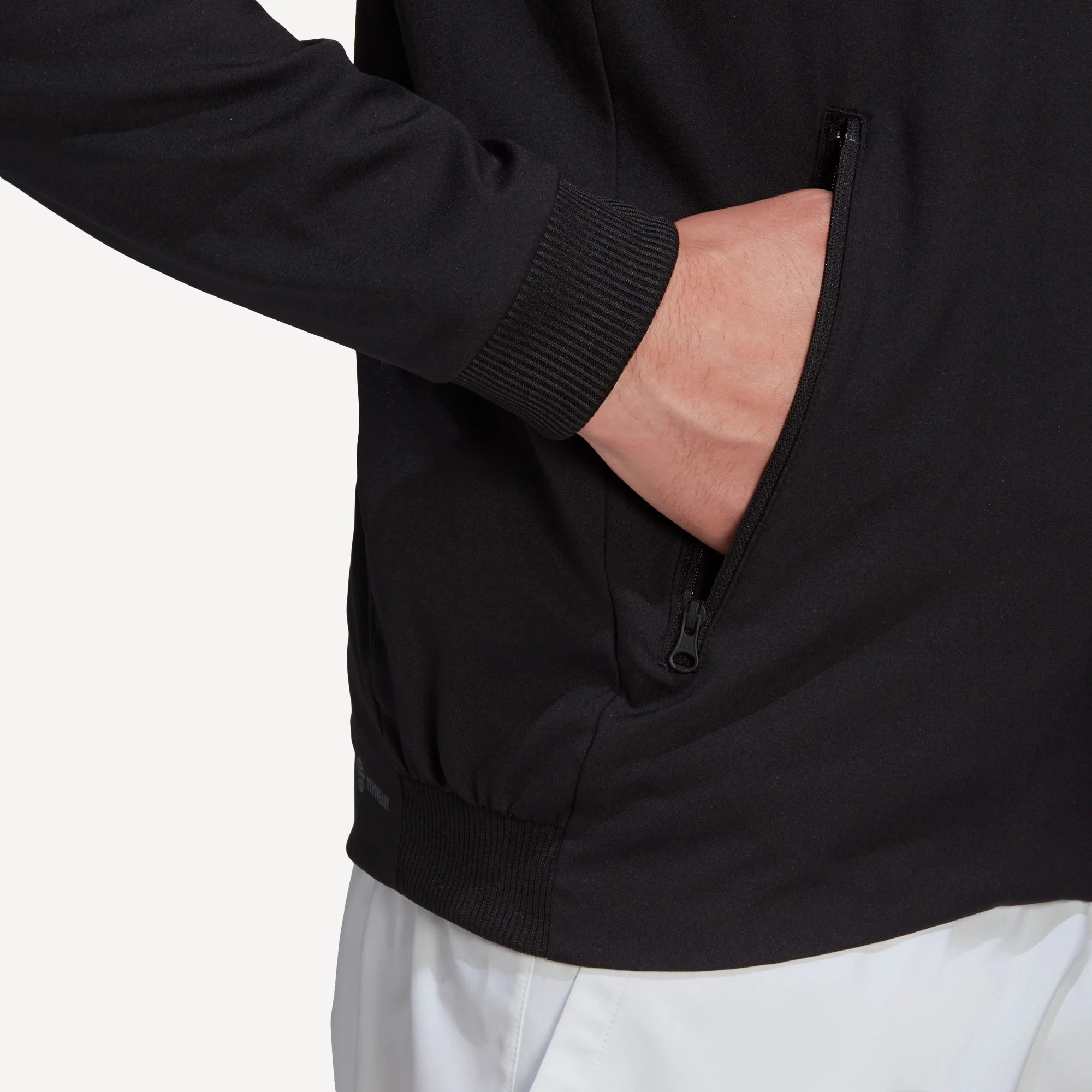 adidas Melbourne Men's Stretch Woven Tennis Jacket - Image 6