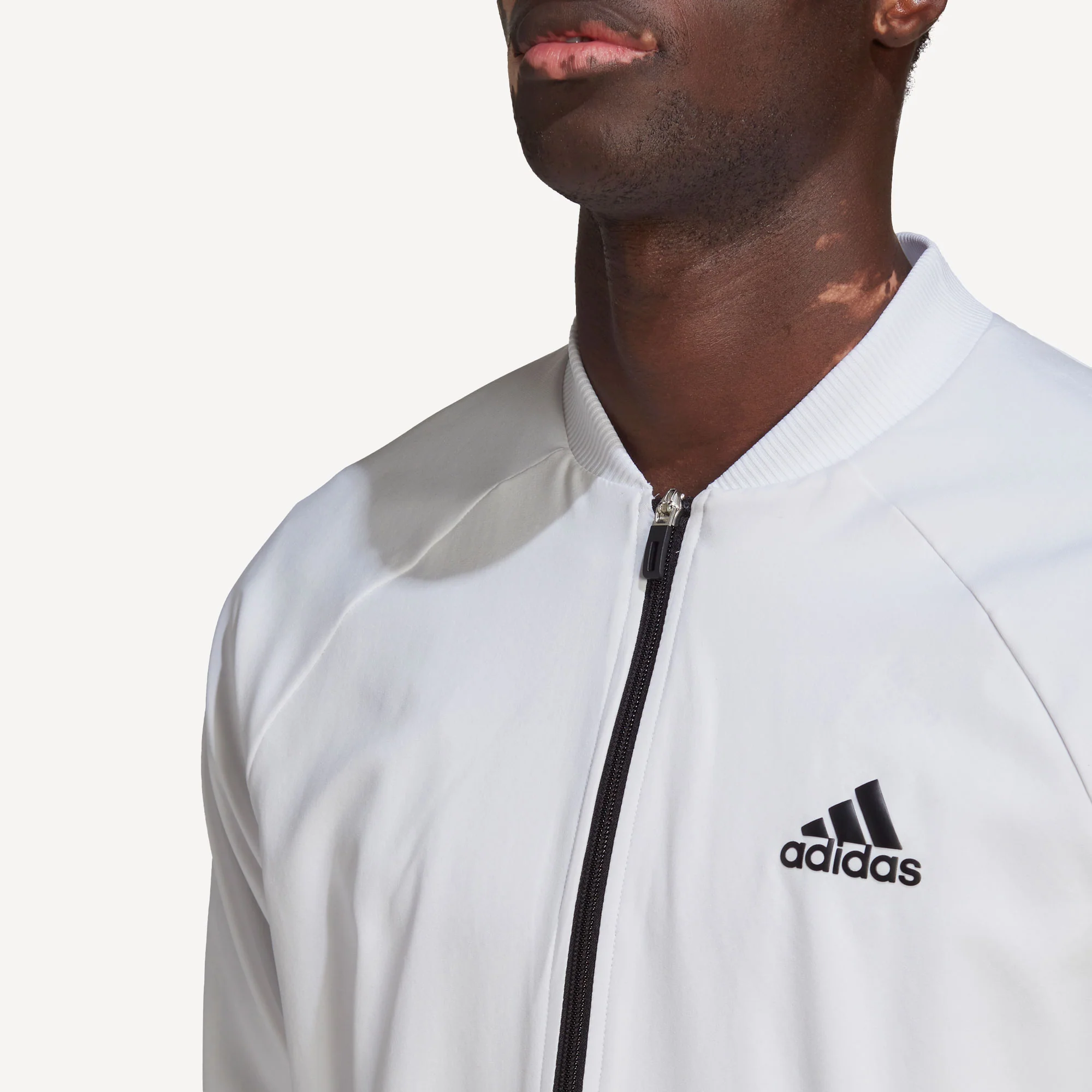 adidas Melbourne Men's Stretch Woven Tennis Jacket - Image 5