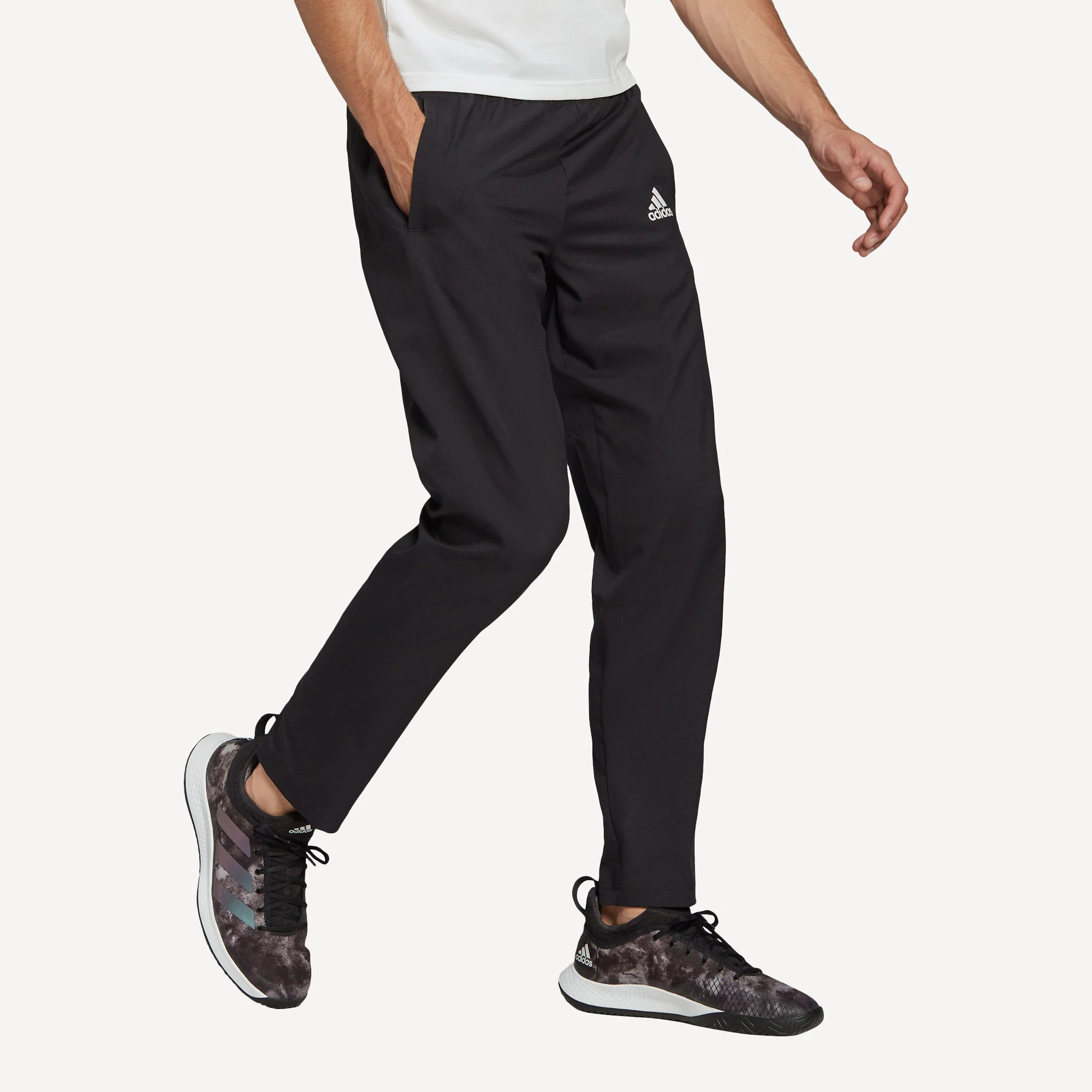 adidas Melbourne Men's Stretch Woven Tennis Pants - Image 3