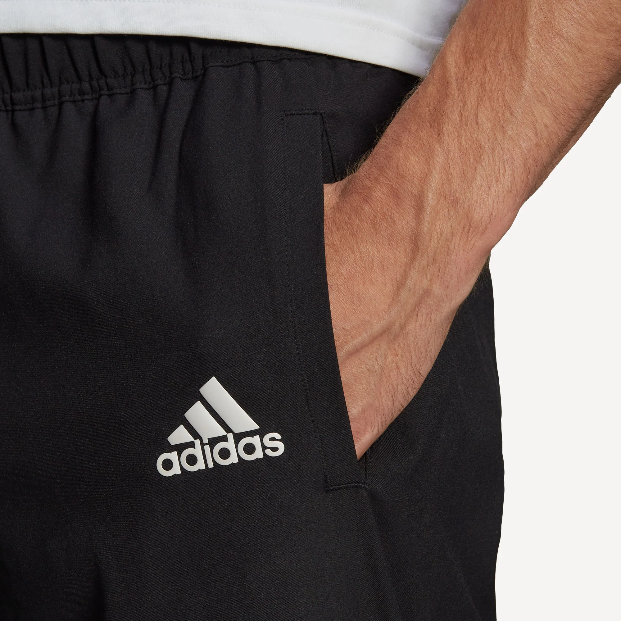 adidas Melbourne Men's Stretch Woven Tennis Pants - Image 5