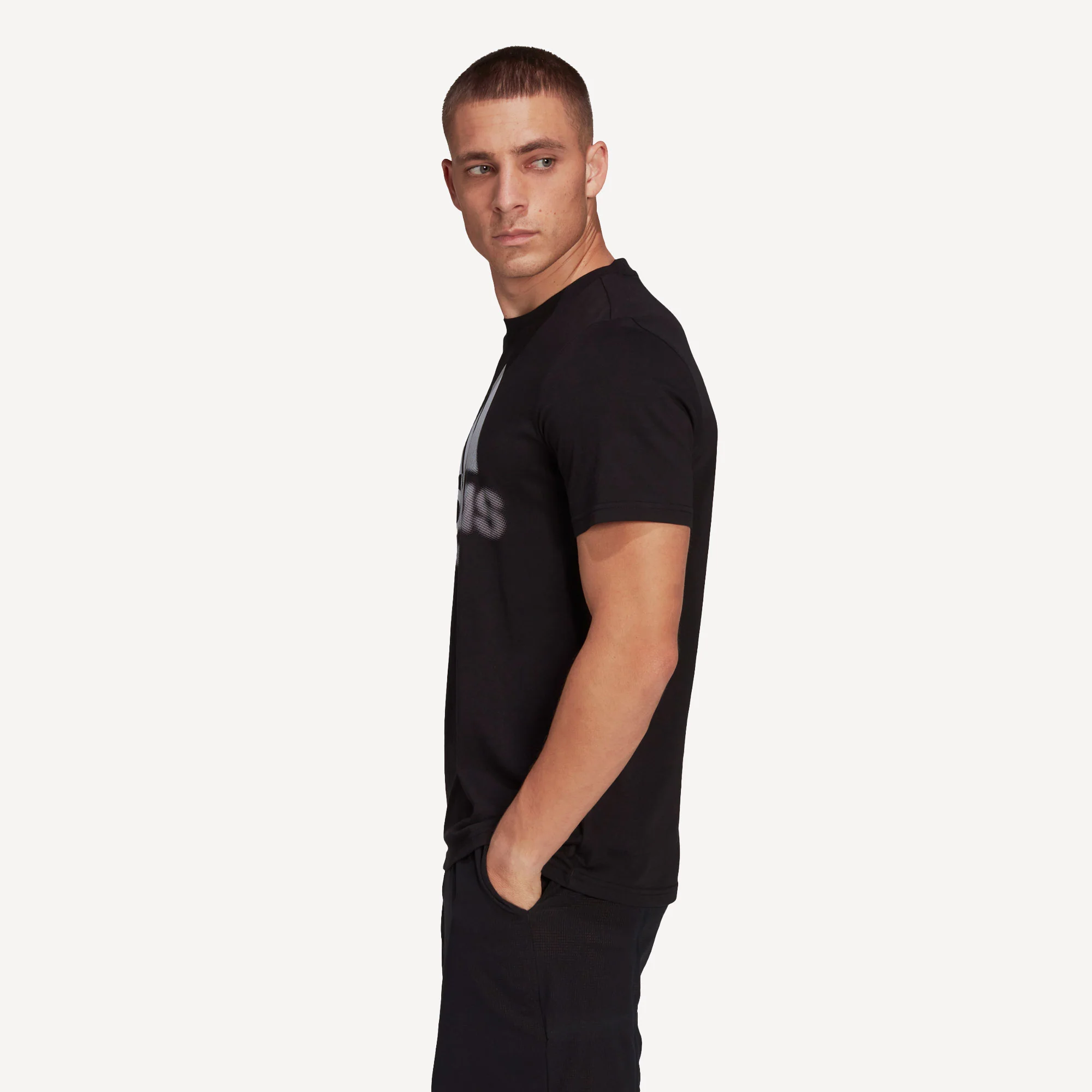 adidas Men's Graphic Tennis T-Shirt - Image 4