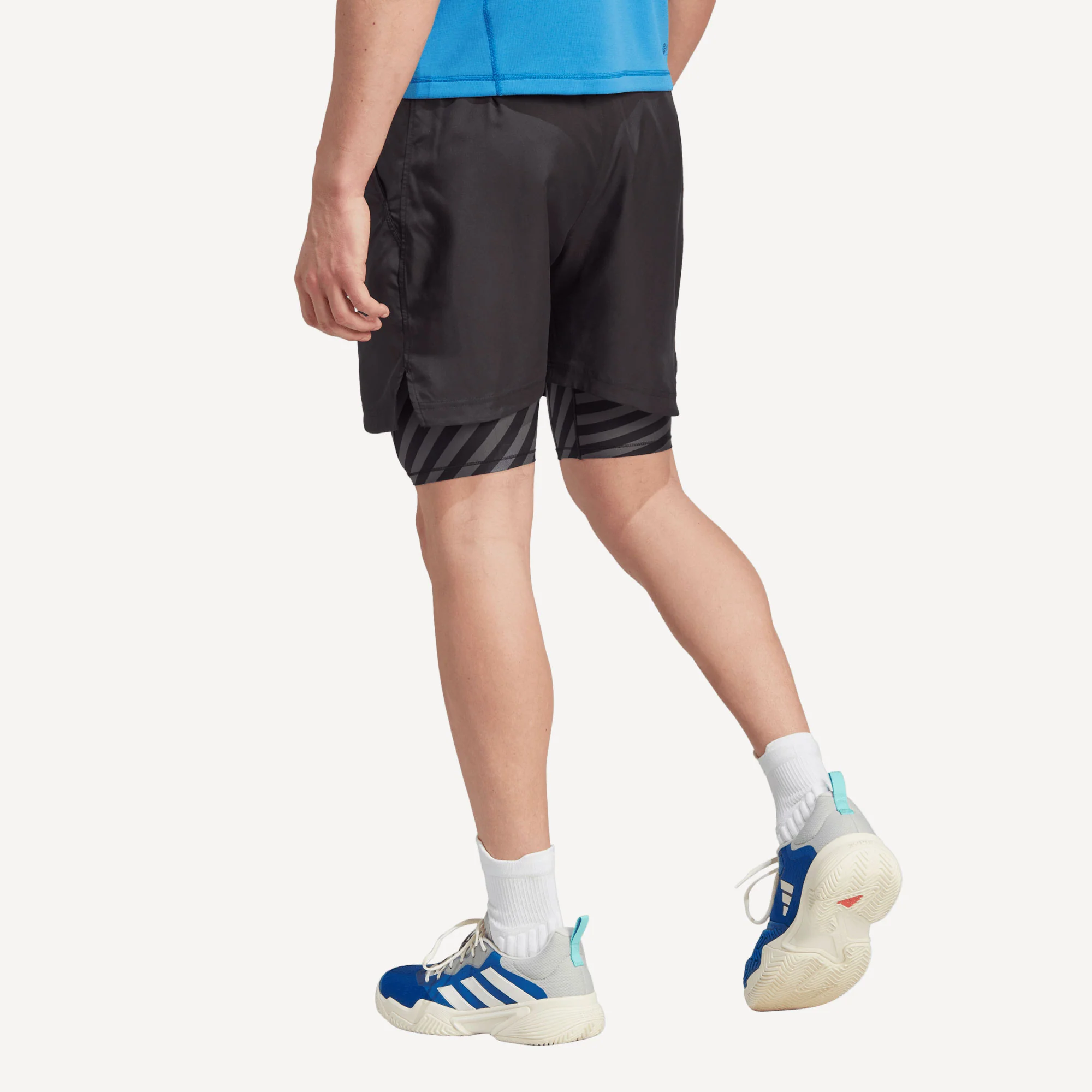 adidas New York Pro Men's 2IN1 Tennis Shorts - Image 2