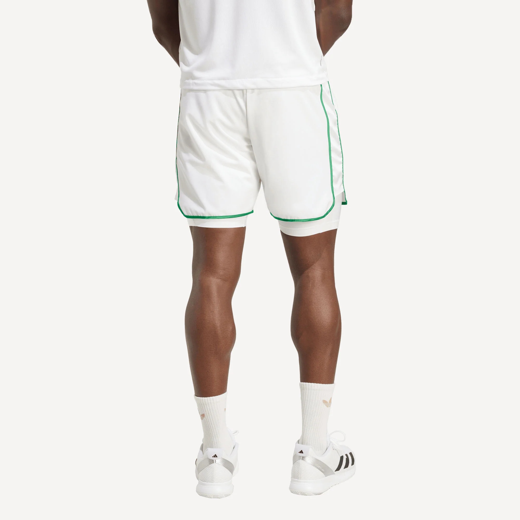 adidas Originals Pro London Men's 7-Inch Tennis Shorts and Inner Shorts Set - Image 2