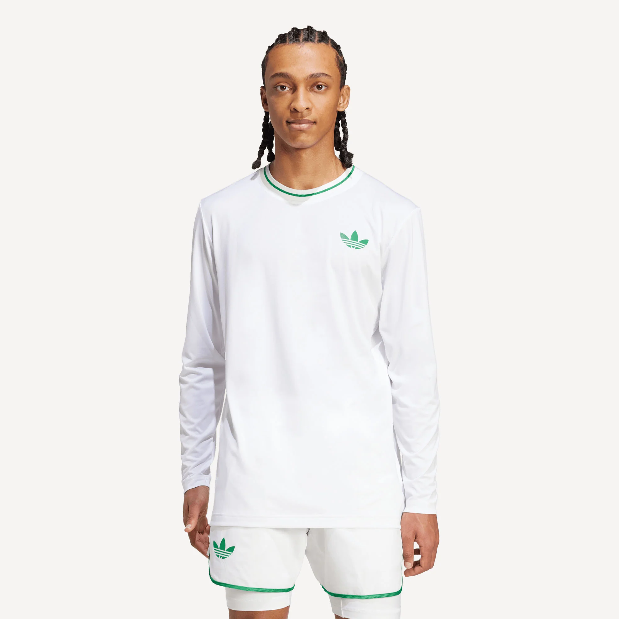 adidas Originals Pro London Men's Long Sleeve Tennis Shirt