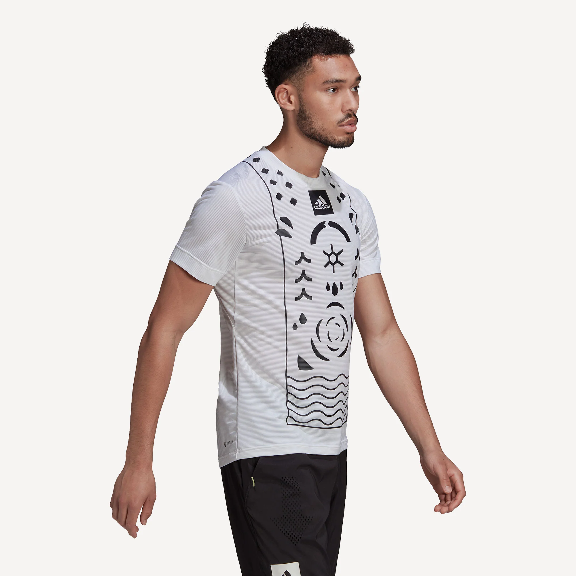 adidas Paris Freelift Men's Tennis Shirt - Image 4