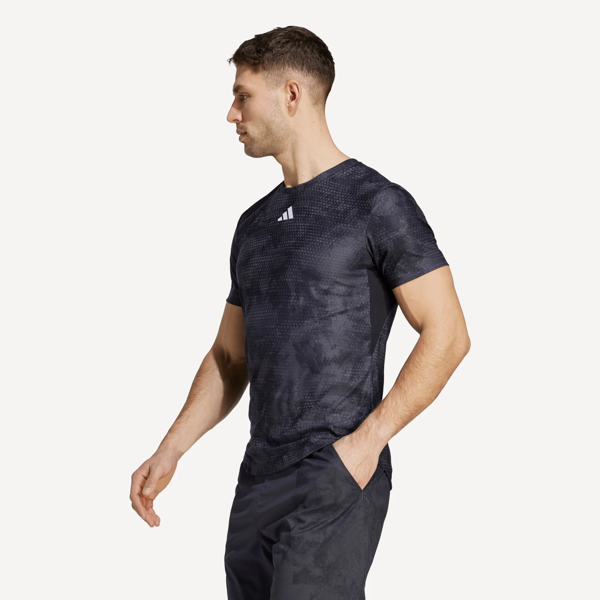 adidas Paris Freelift Men's Tennis Shirt - Image 3