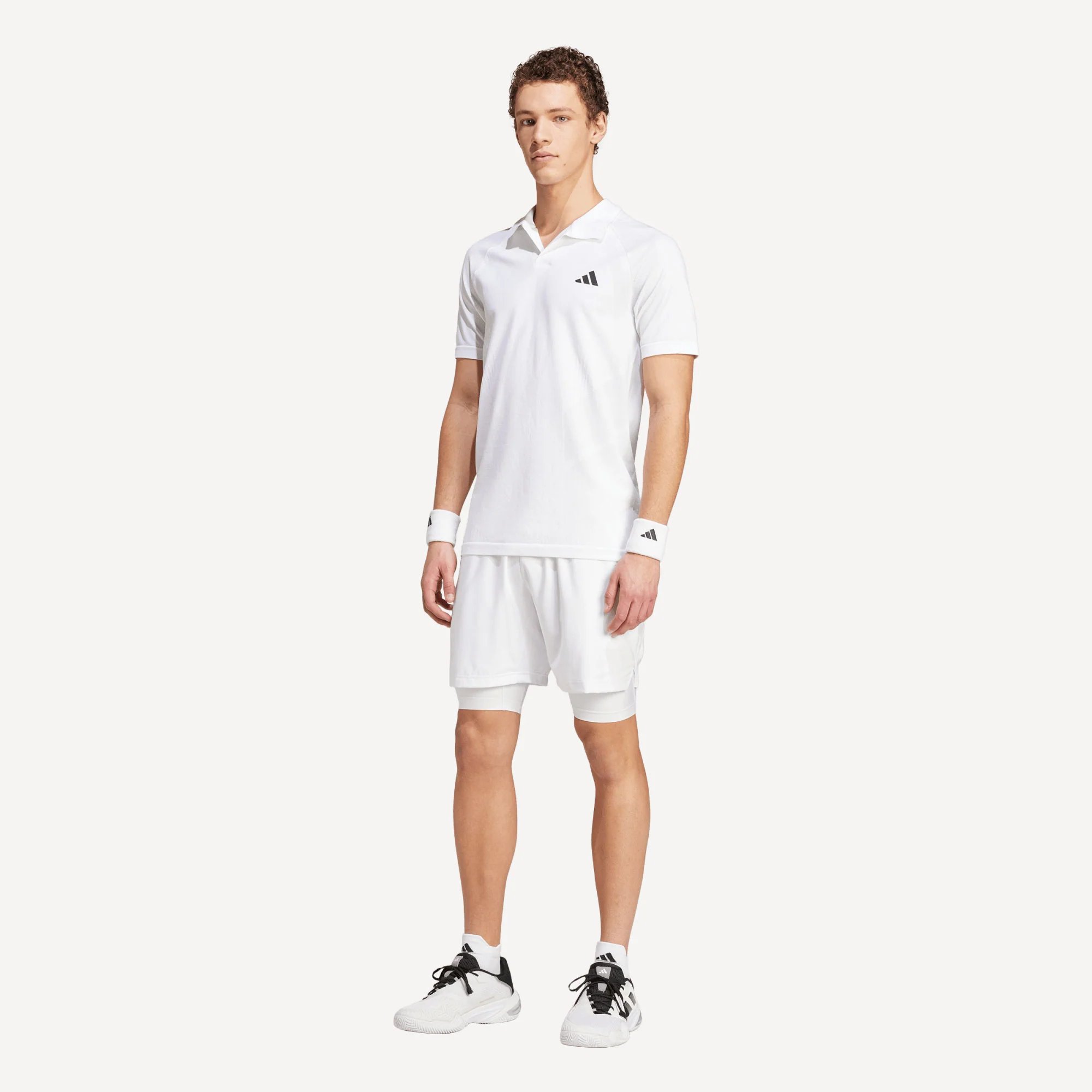 adidas Pro London Men's Tennis Shorts and Inner Shorts Set - Image 4