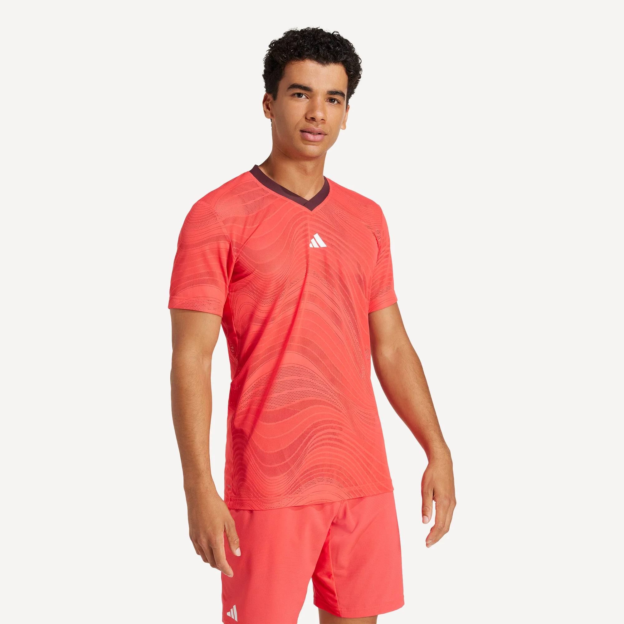 adidas Pro Melbourne Men's Freelift Mesh Tennis Shirt - Image 3