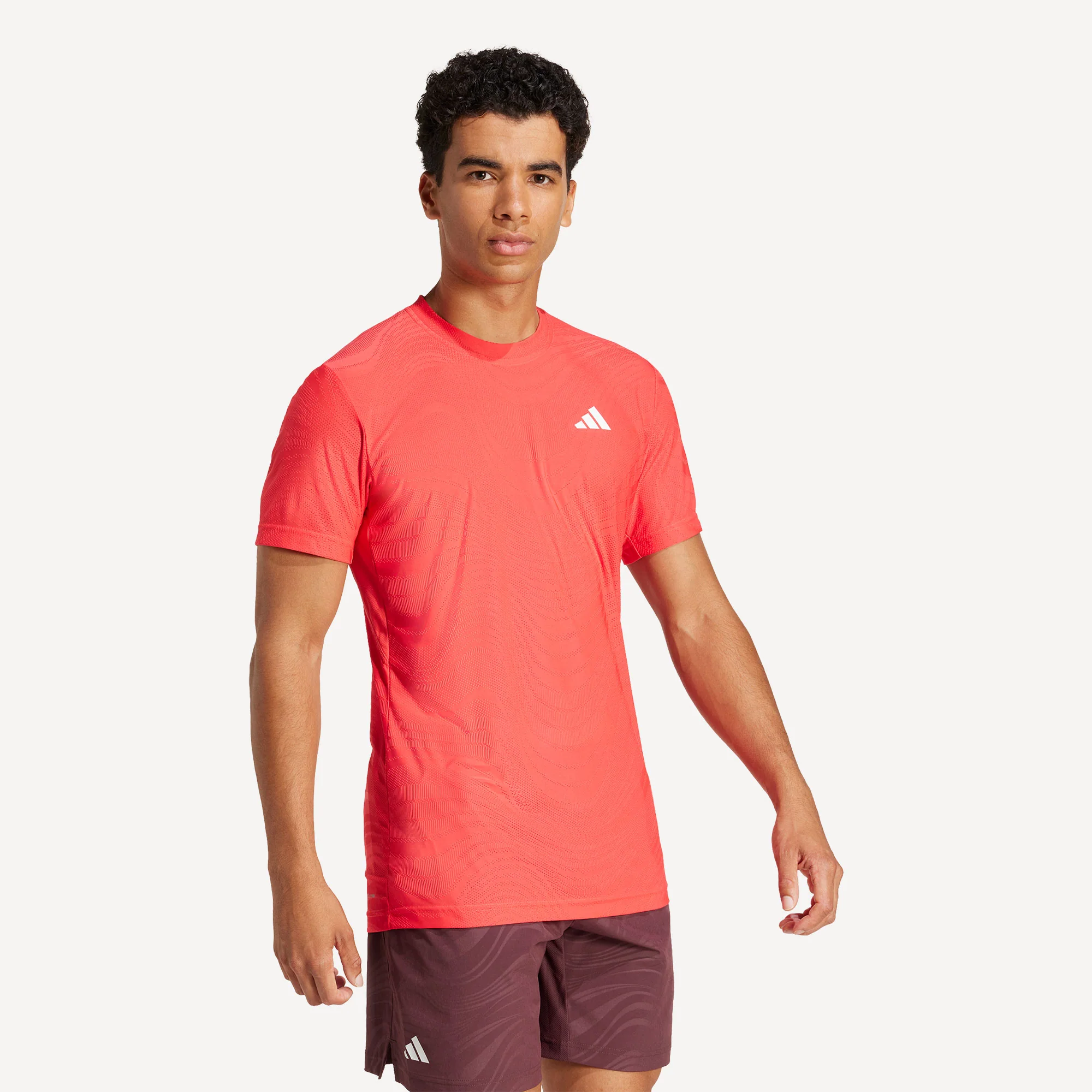 adidas Pro Melbourne Men's Freelift Tennis Shirt - Image 3