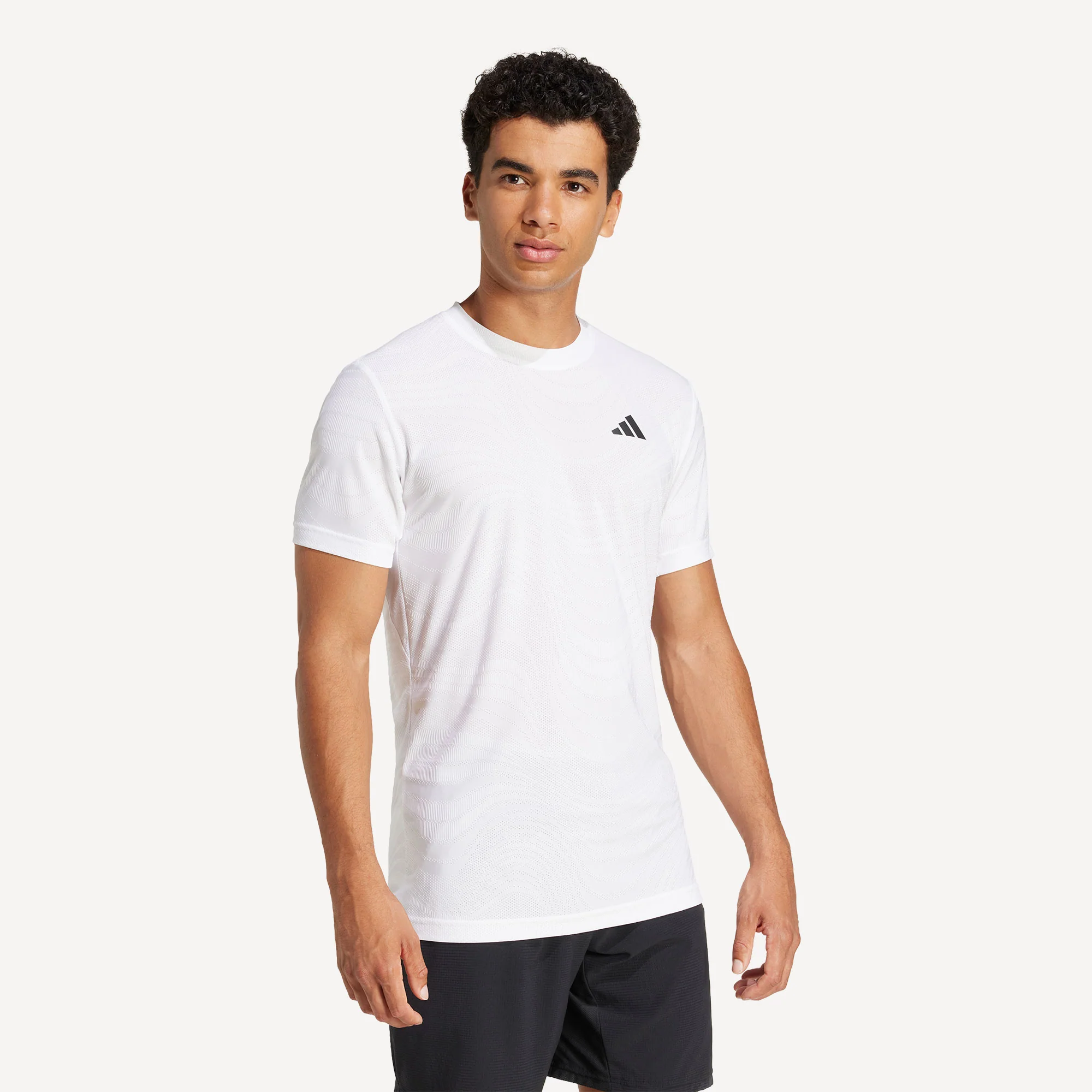 adidas Pro Melbourne Men's Freelift Tennis Shirt - Image 3