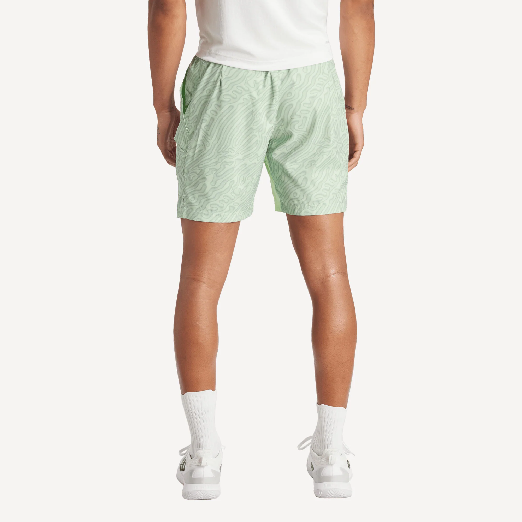 adidas Pro Melbourne Men's Printed 7-Inch Tennis Shorts - Image 2