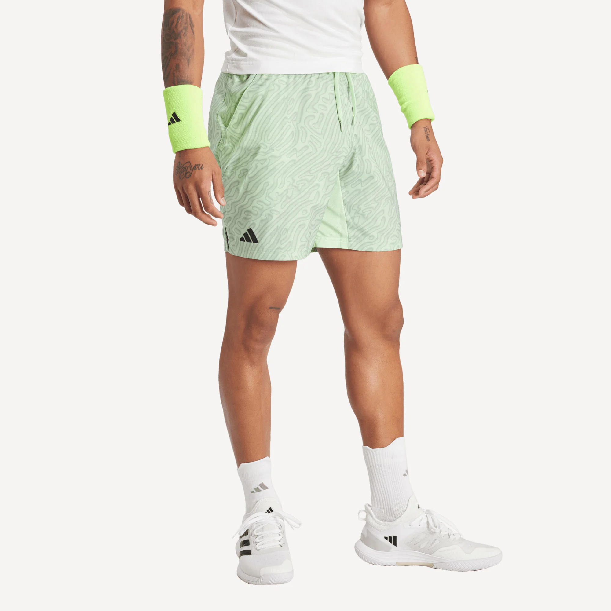 adidas Pro Melbourne Men's Printed 7-Inch Tennis Shorts - Image 3