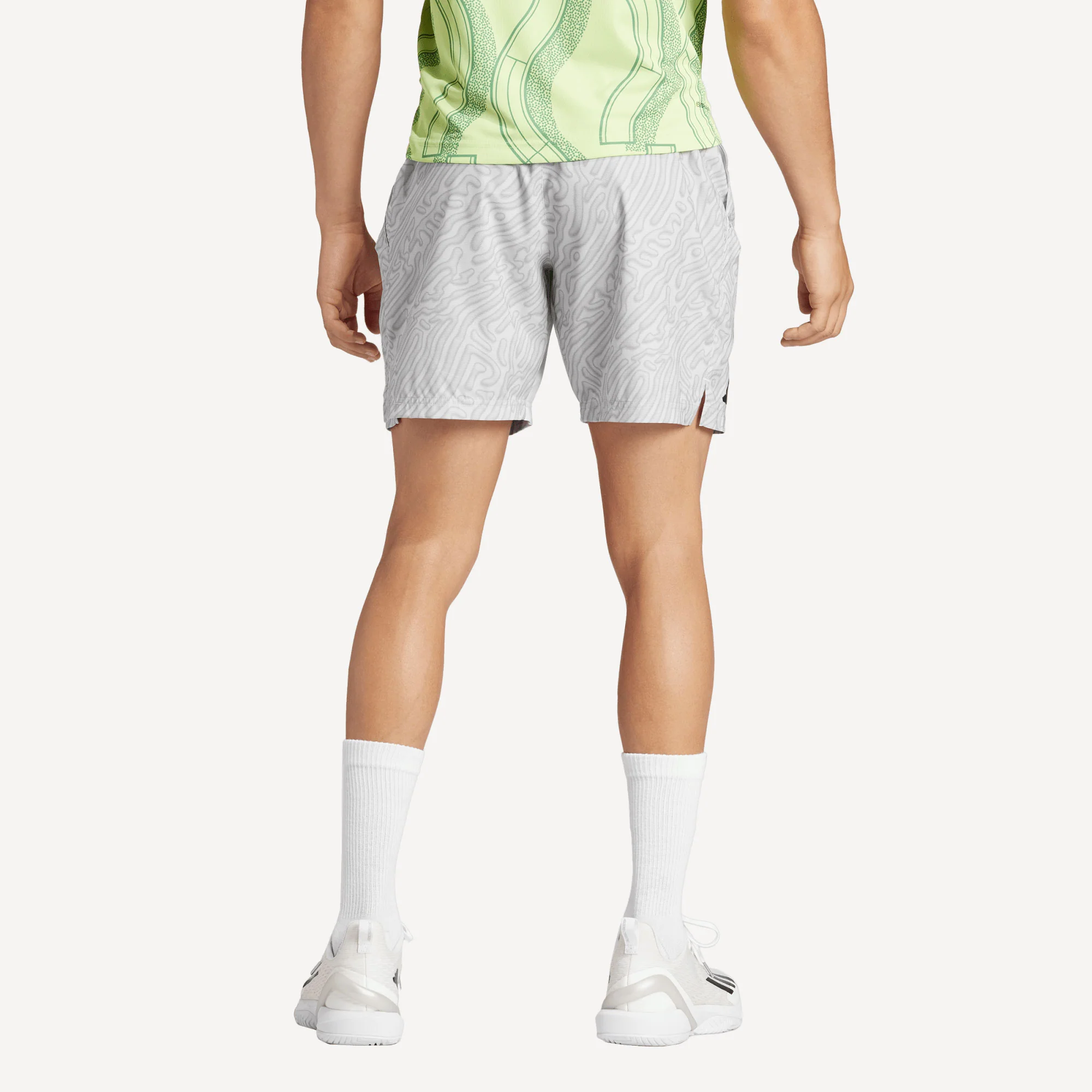 adidas Pro Melbourne Men's Printed 7-Inch Tennis Shorts - Image 2