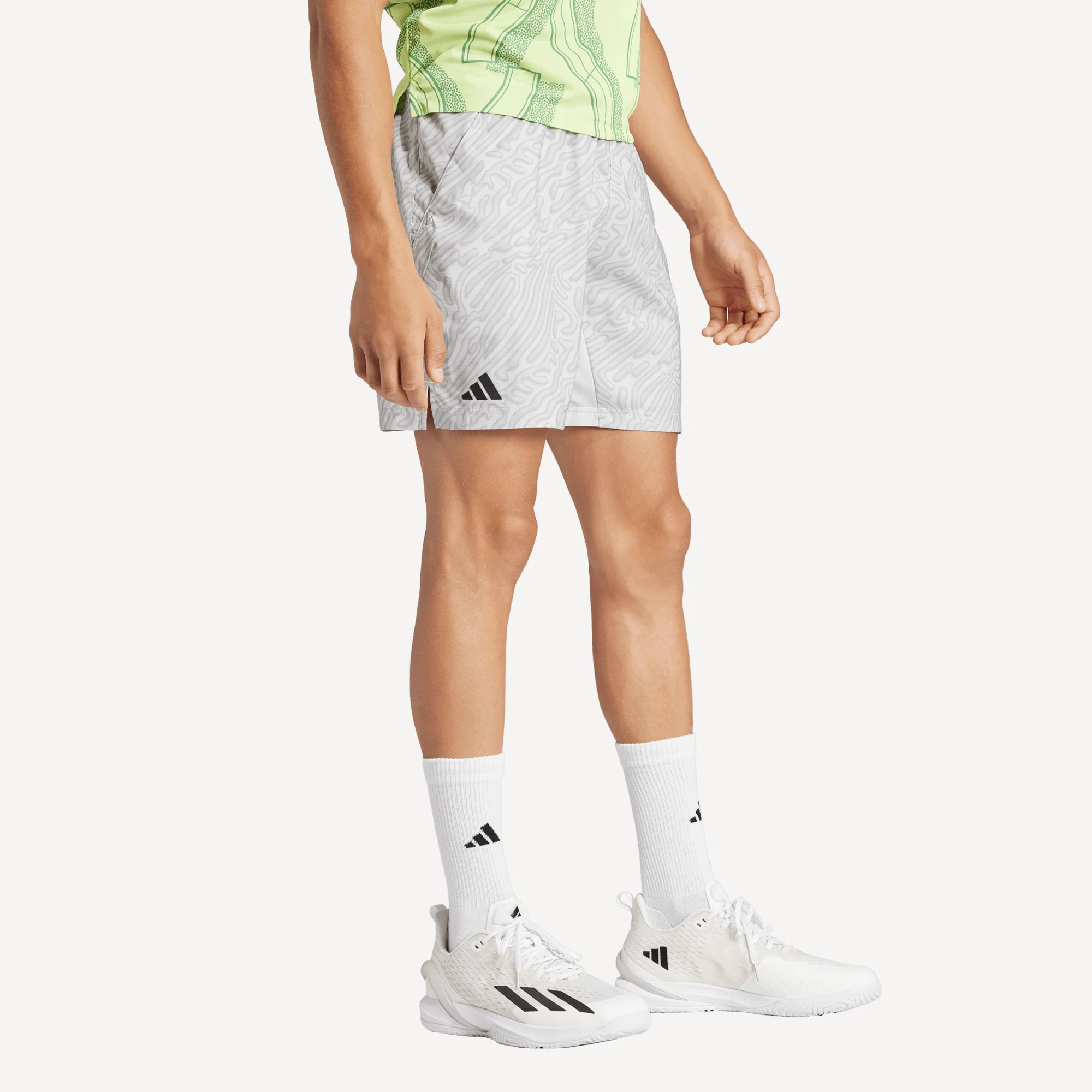 adidas Pro Melbourne Men's Printed 7-Inch Tennis Shorts - Image 3