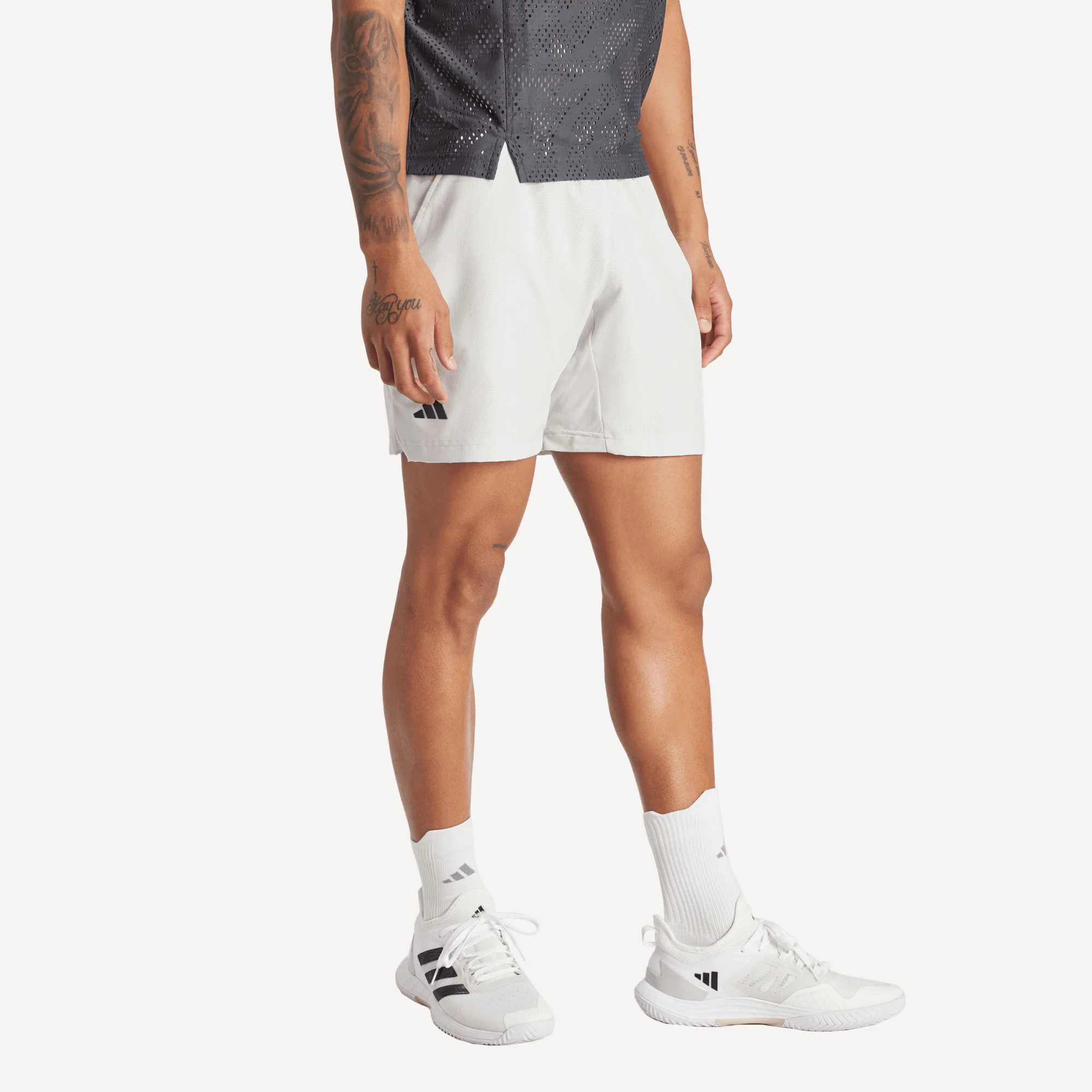 adidas Pro Melbourne Men's Tennis Shorts and Inner Shorts Set - Image 3
