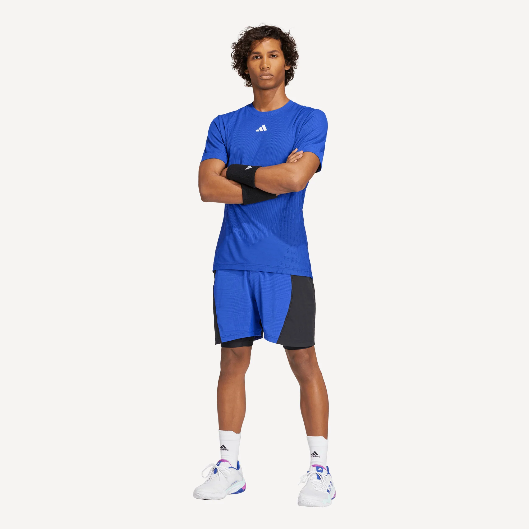 adidas Pro New York Men's Airchill Tennis Shirt - Image 4
