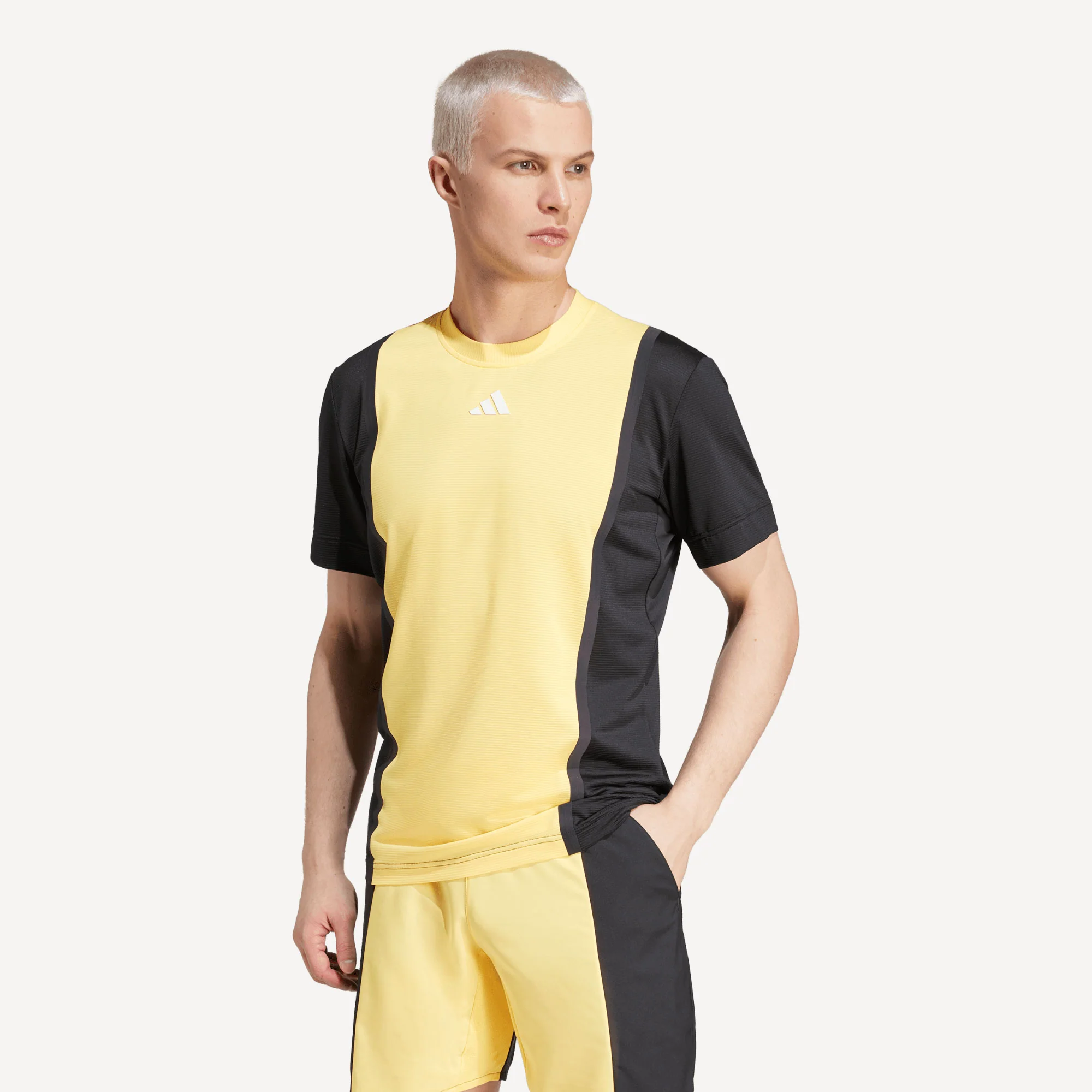 adidas Pro Paris Men's Rib Tennis Shirt