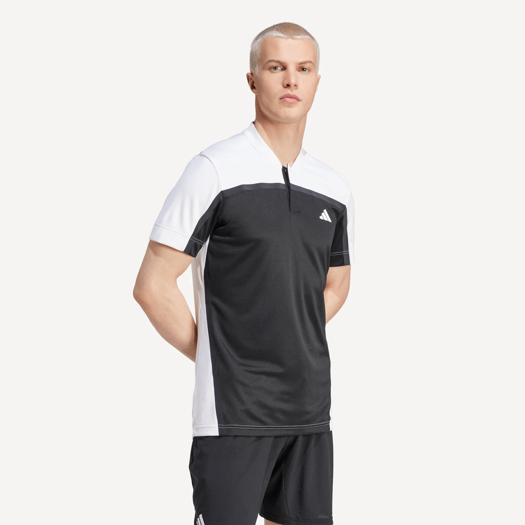adidas Pro Paris Men's Tennis Polo - Image 3