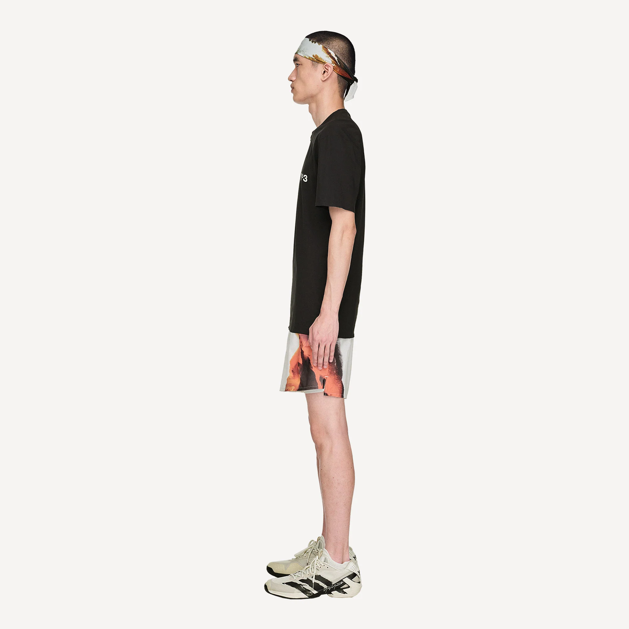 adidas Y-3 Pro US Open Men's 5-Inch Tennis Shorts & Inner Shorts Set - Image 3