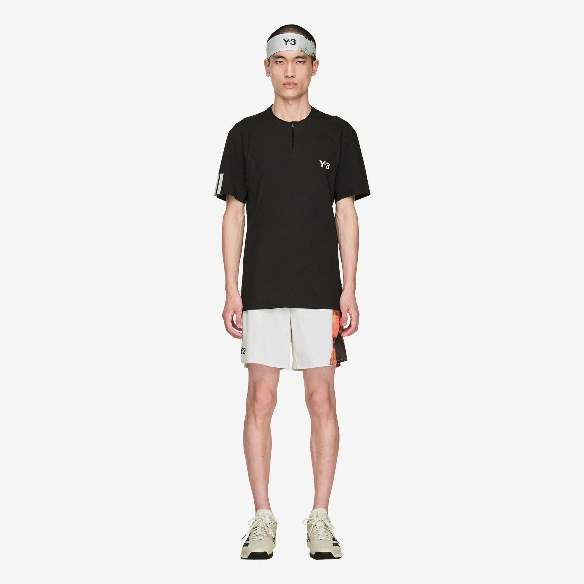 adidas Y-3 Pro US Open Men's 5-Inch Tennis Shorts & Inner Shorts Set - Image 4