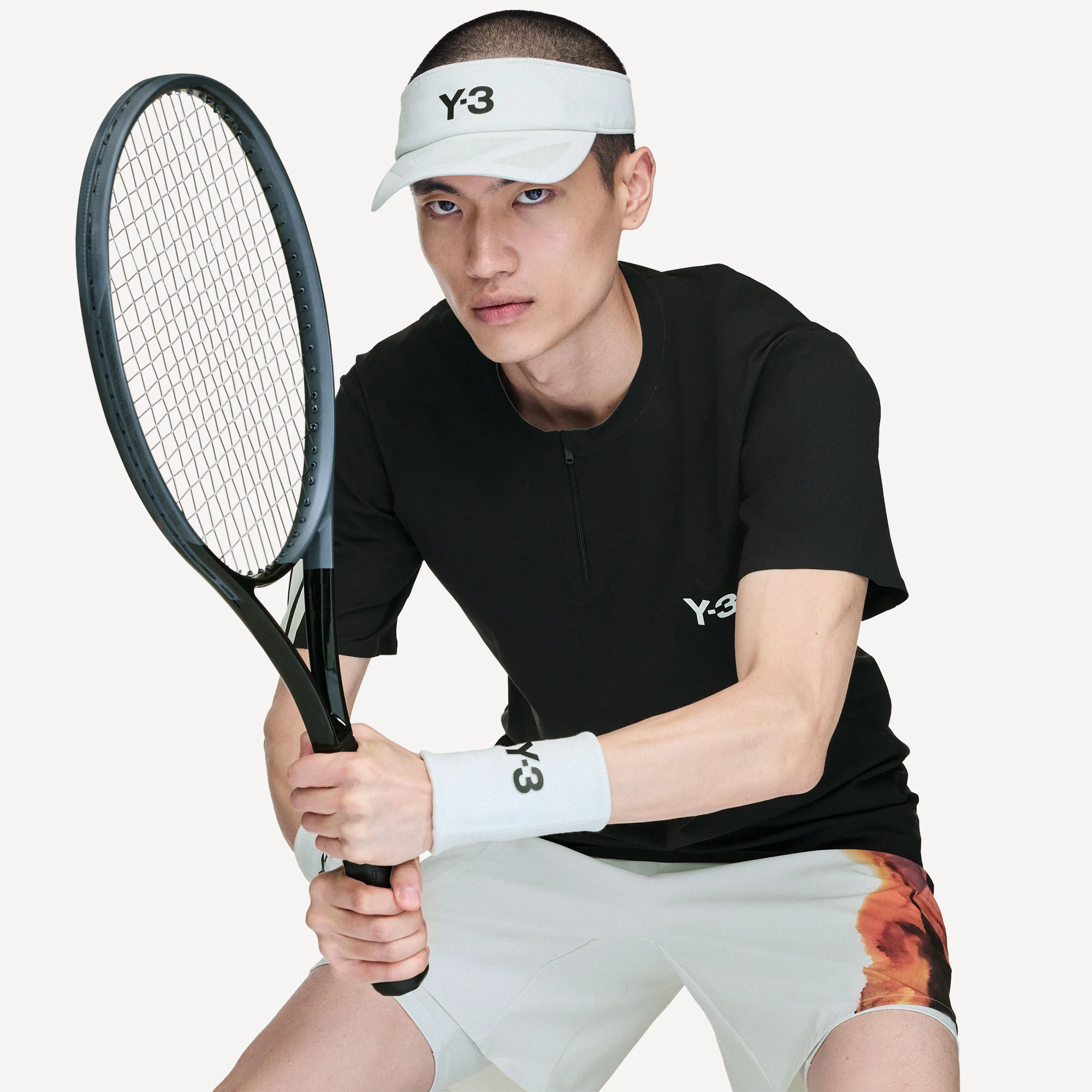 adidas Y-3 Pro US Open Men's 5-Inch Tennis Shorts & Inner Shorts Set - Image 5