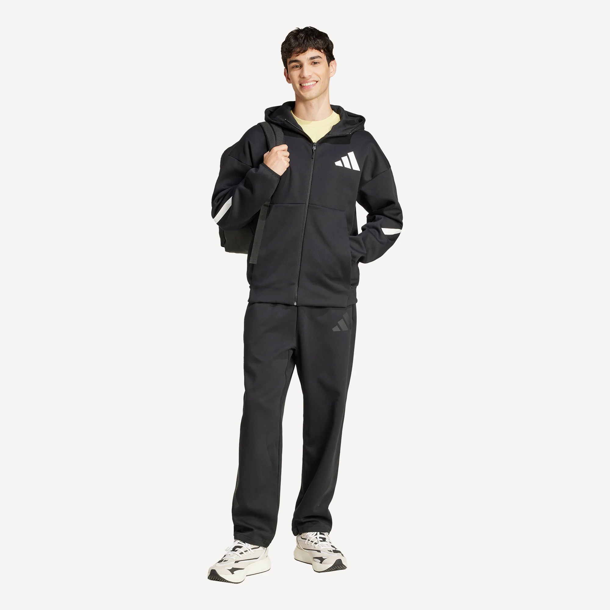 adidas ZNE Men's Full-Zip Hoody - Image 4