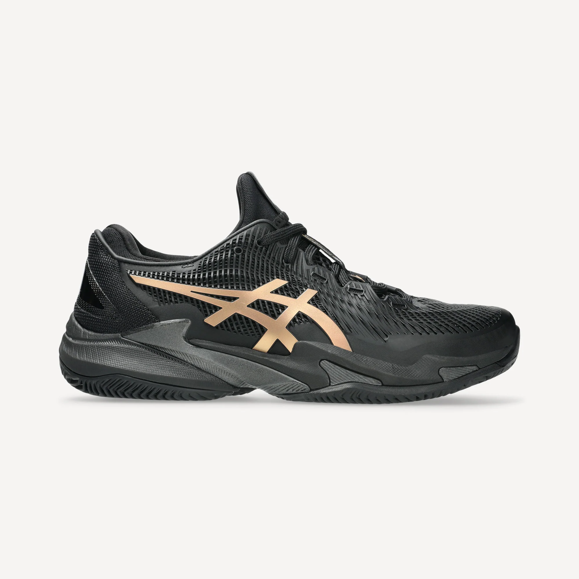 ASICS Court FF 3 Novak Night Energy Men's Clay Court Tennis Shoes
