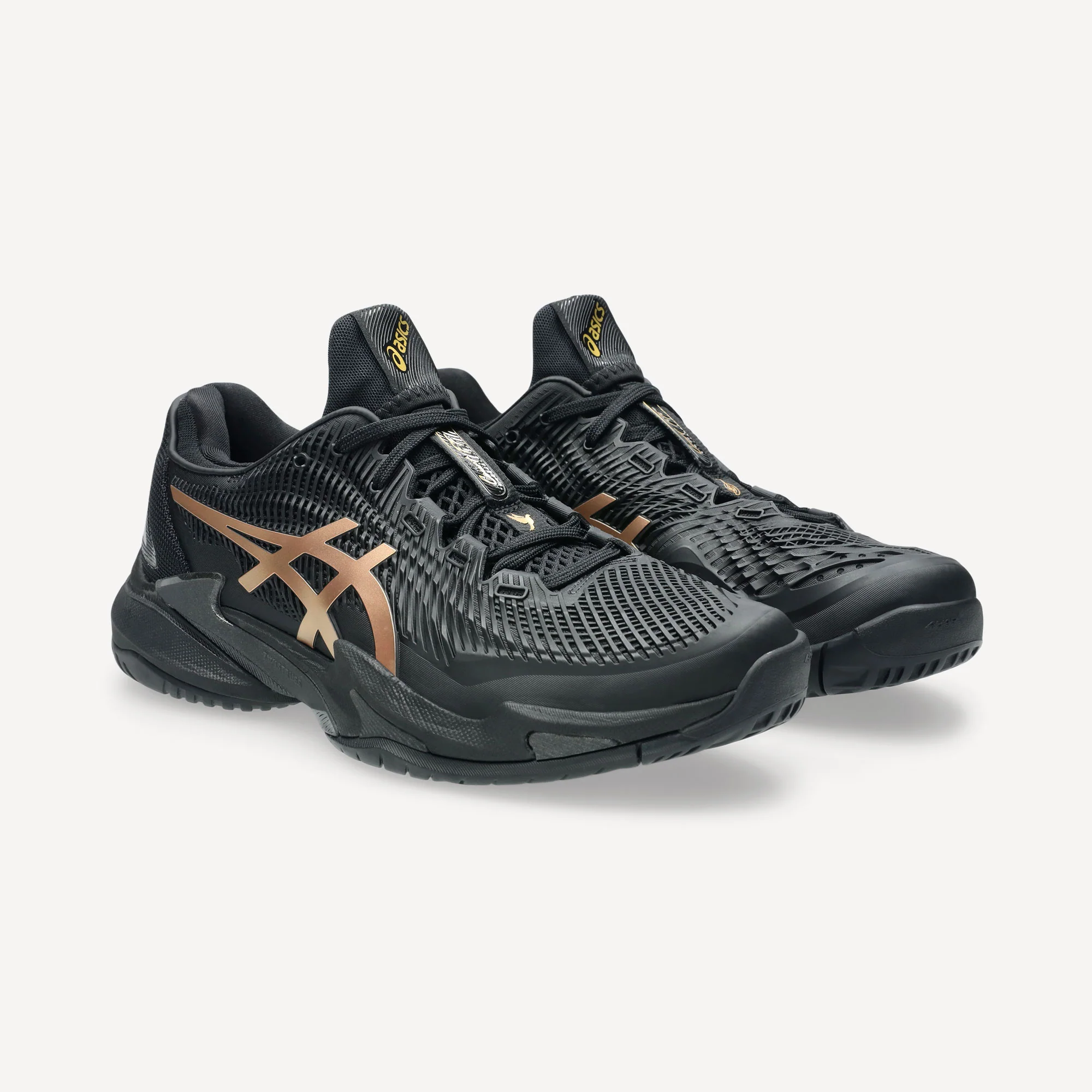 ASICS Court FF 3 Novak Night Energy Men's Hard Court Tennis Shoes - Image 4
