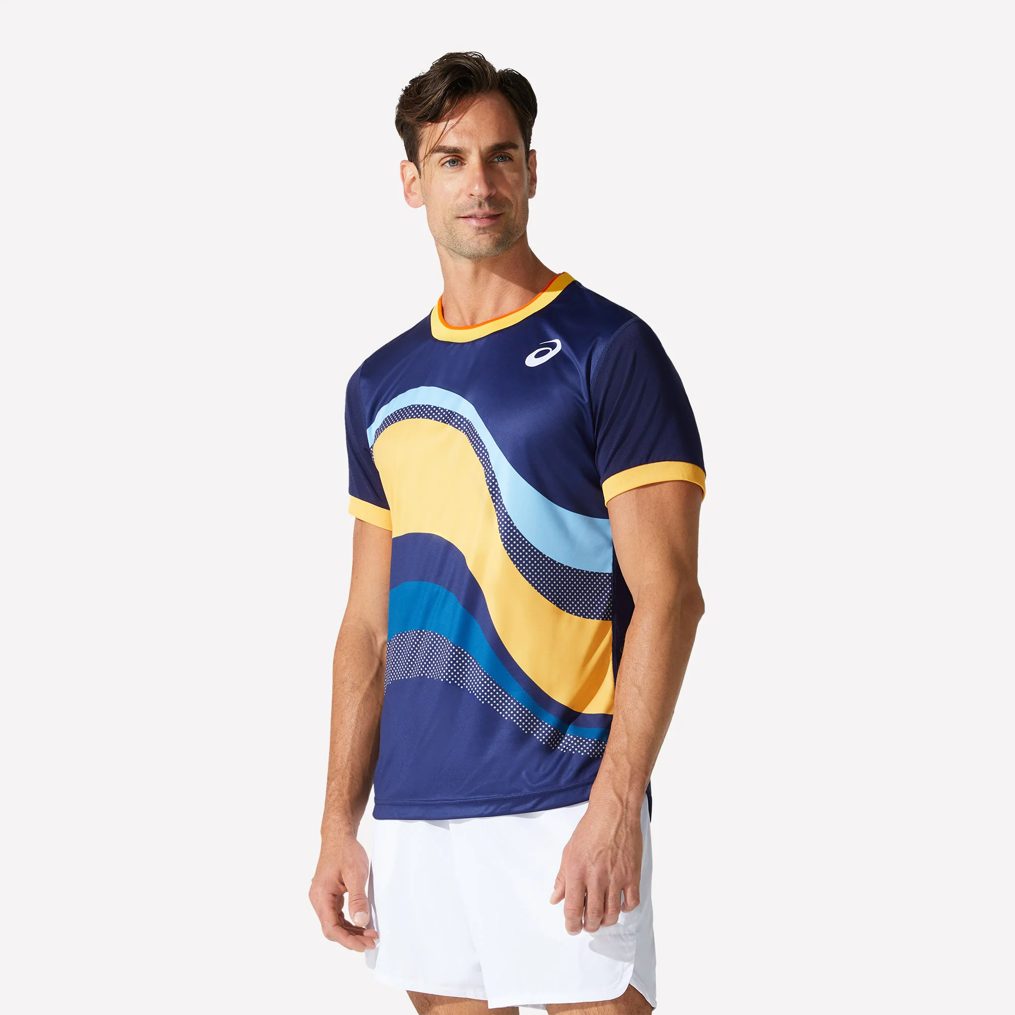 ASICS Match Men's Graphic Print Tennis Shirt